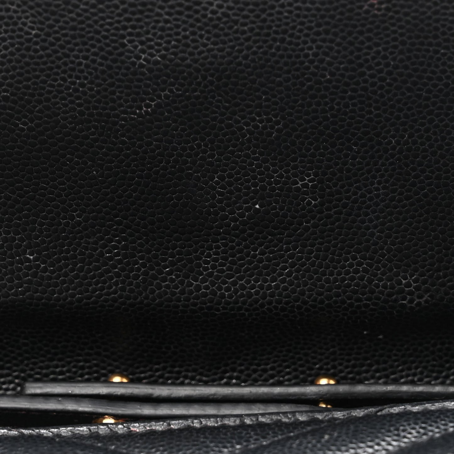 Grain De Poudre Matelasse Chevron Monogram Chain Wallet Black
