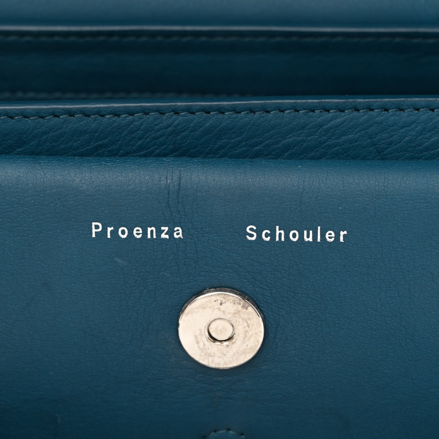 Proenza Schouler Calfskin Mini PS11 Classic Shoulder Bag Dark Teal 6 of 17