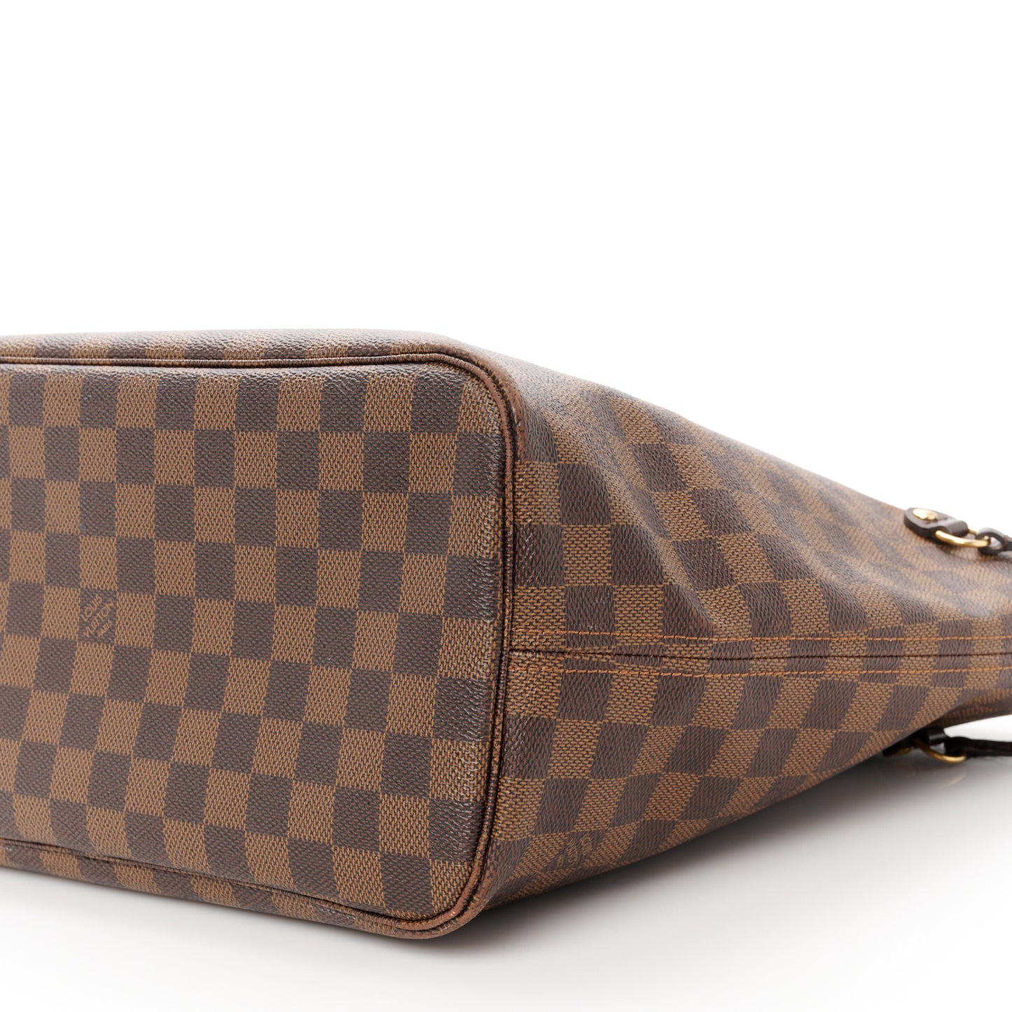 Damier Ebene Neo Neverfull MM Rose Ballerine