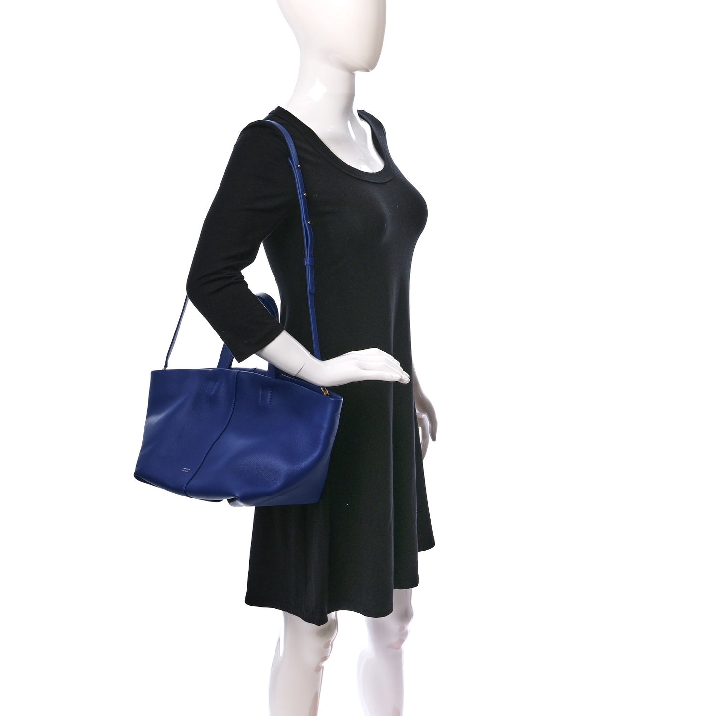 Calfskin Mini Tulipano Bag Elettrico