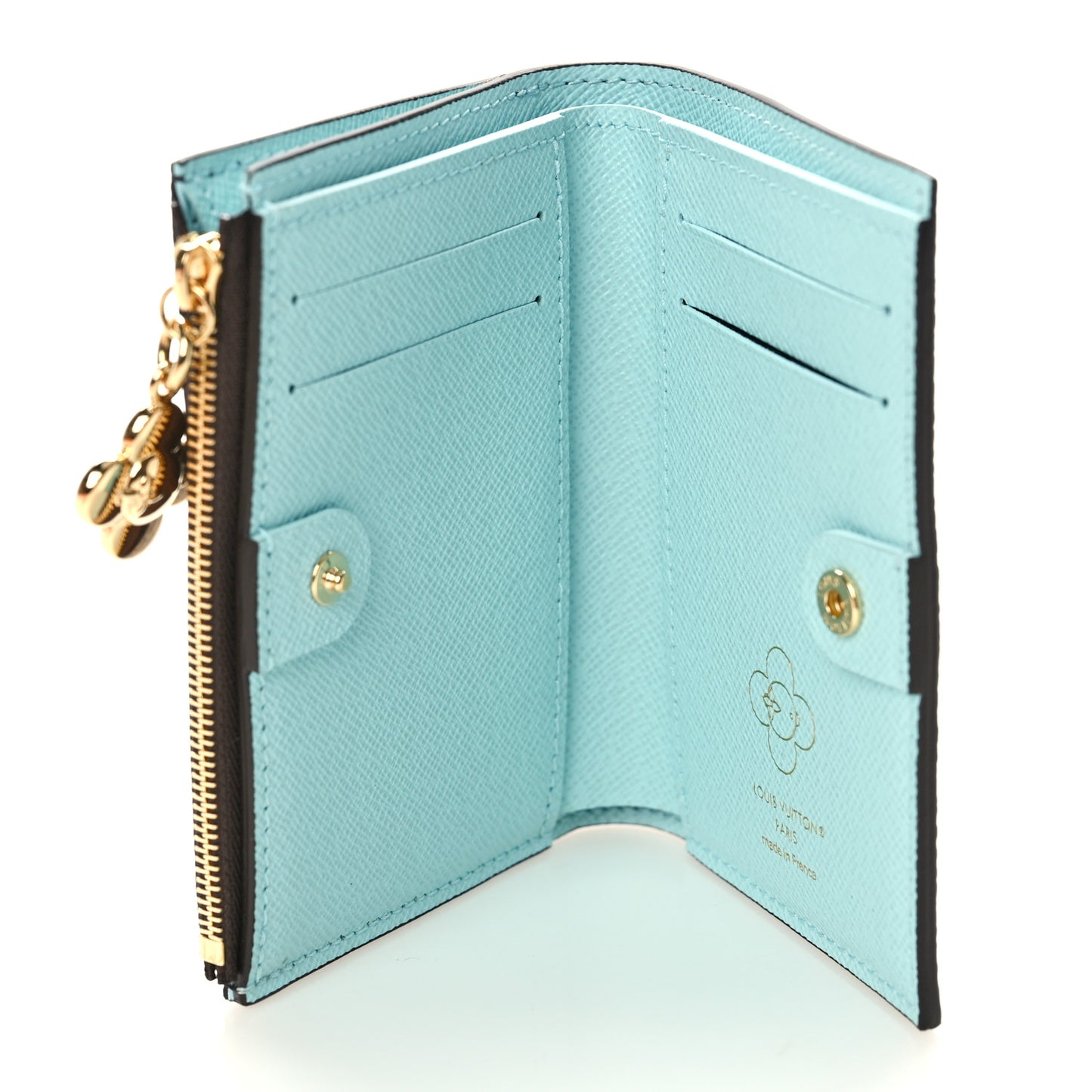 Monogram Snow Show Lisa Wallet Azur Frost