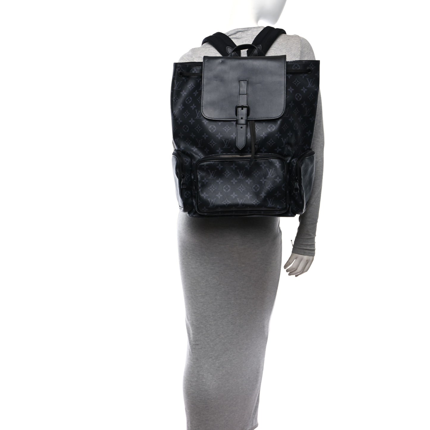 Monogram Eclipse Trio Backpack