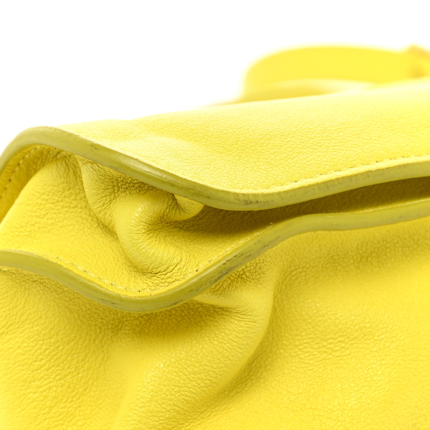 Lambskin Medium PS1 Satchel Citron