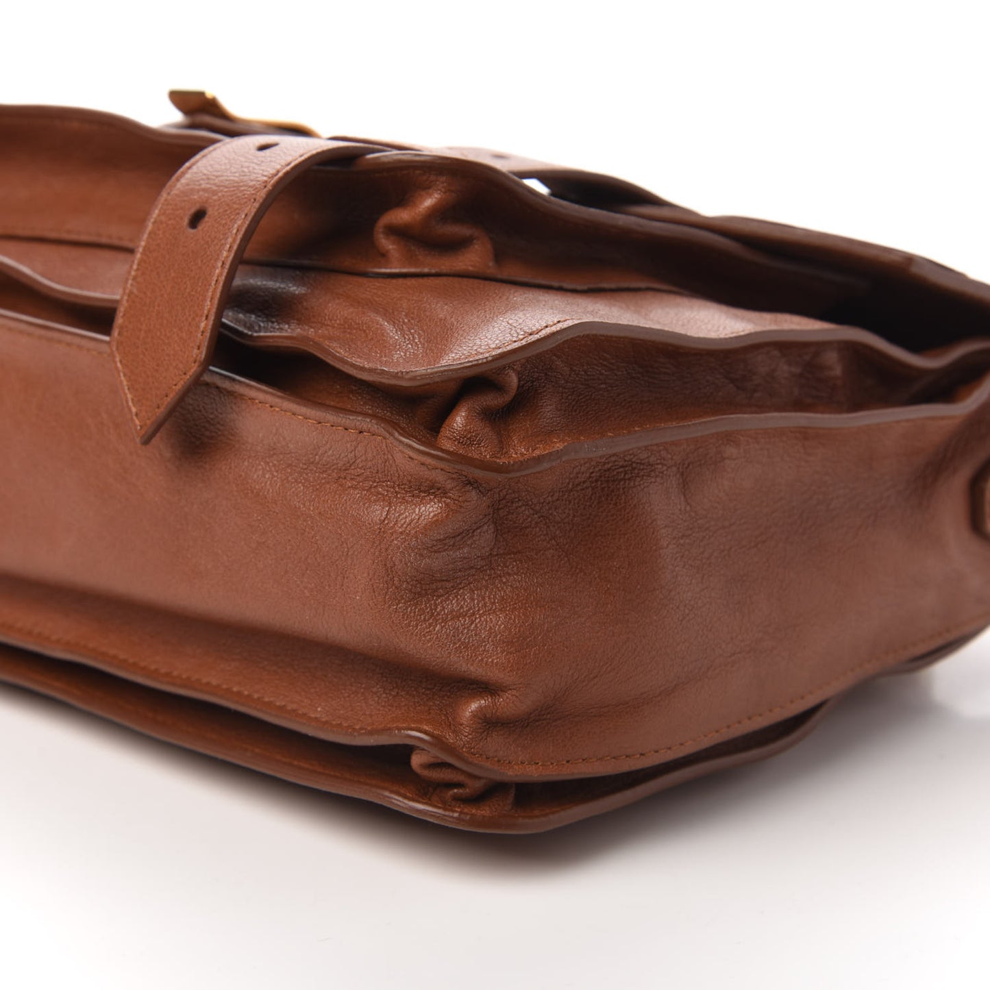 Lambskin Medium PS1 Satchel Saddle