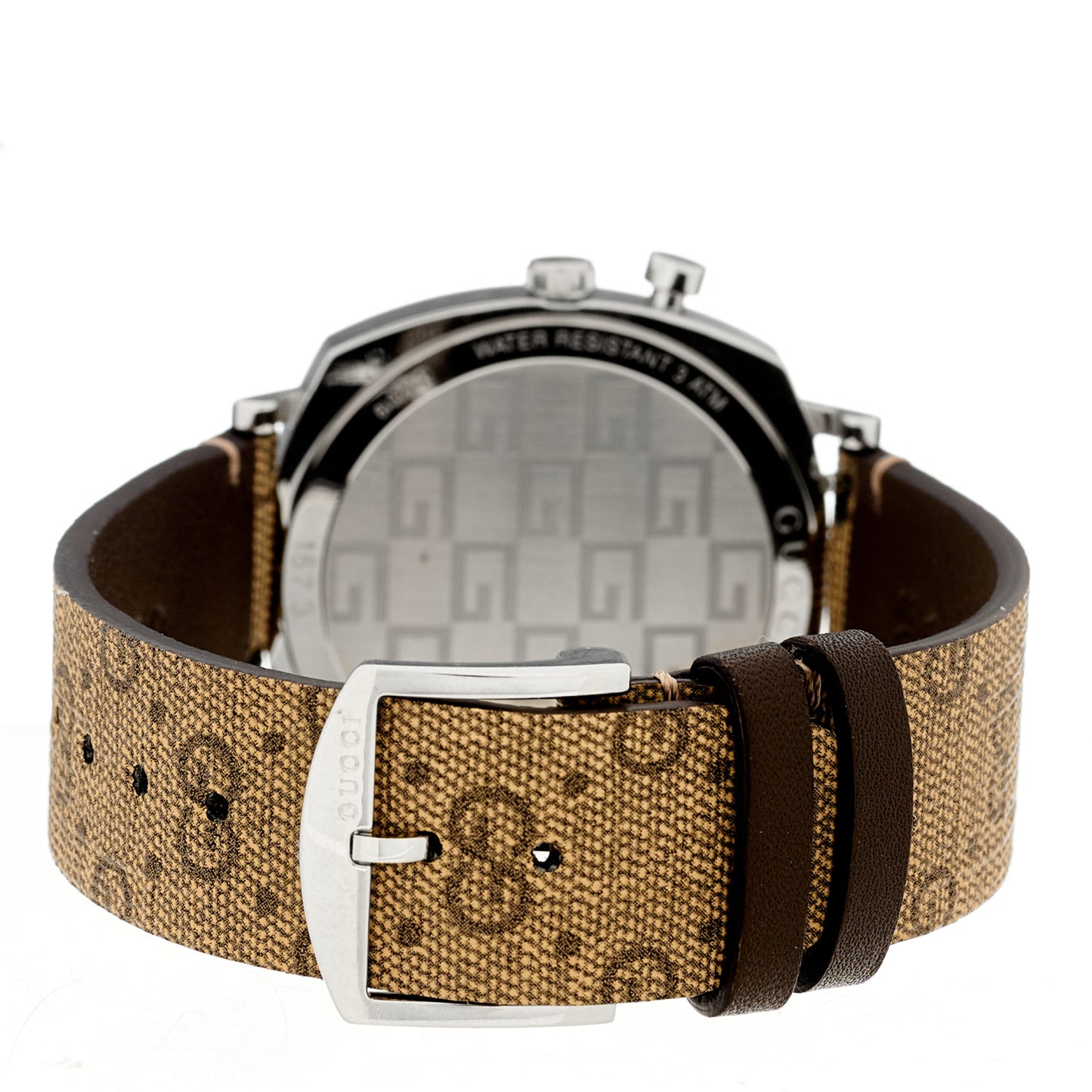 Stainless Steel Canvas 38mm Grip Quartz Watch