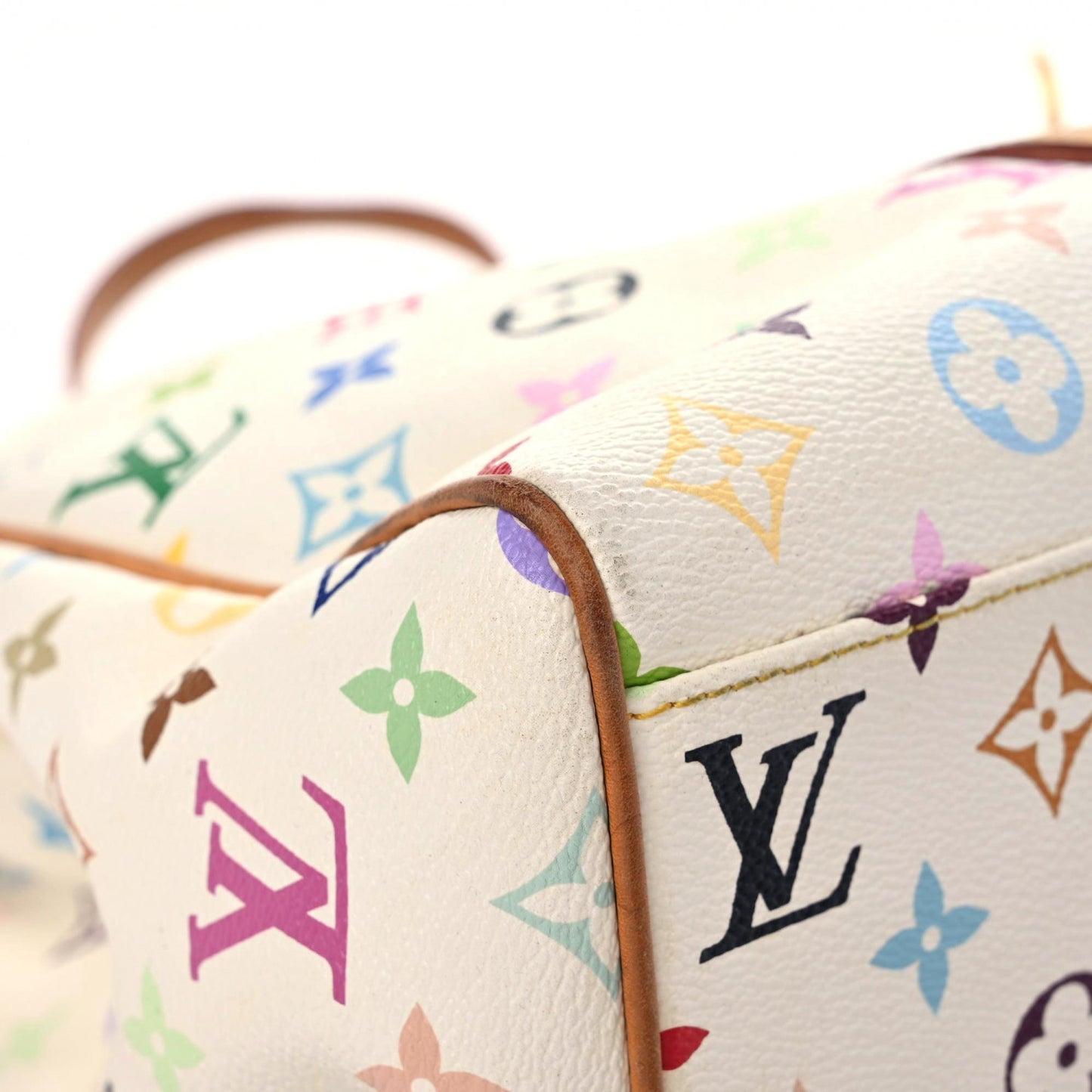 Monogram Multicolor Aurelia GM White
