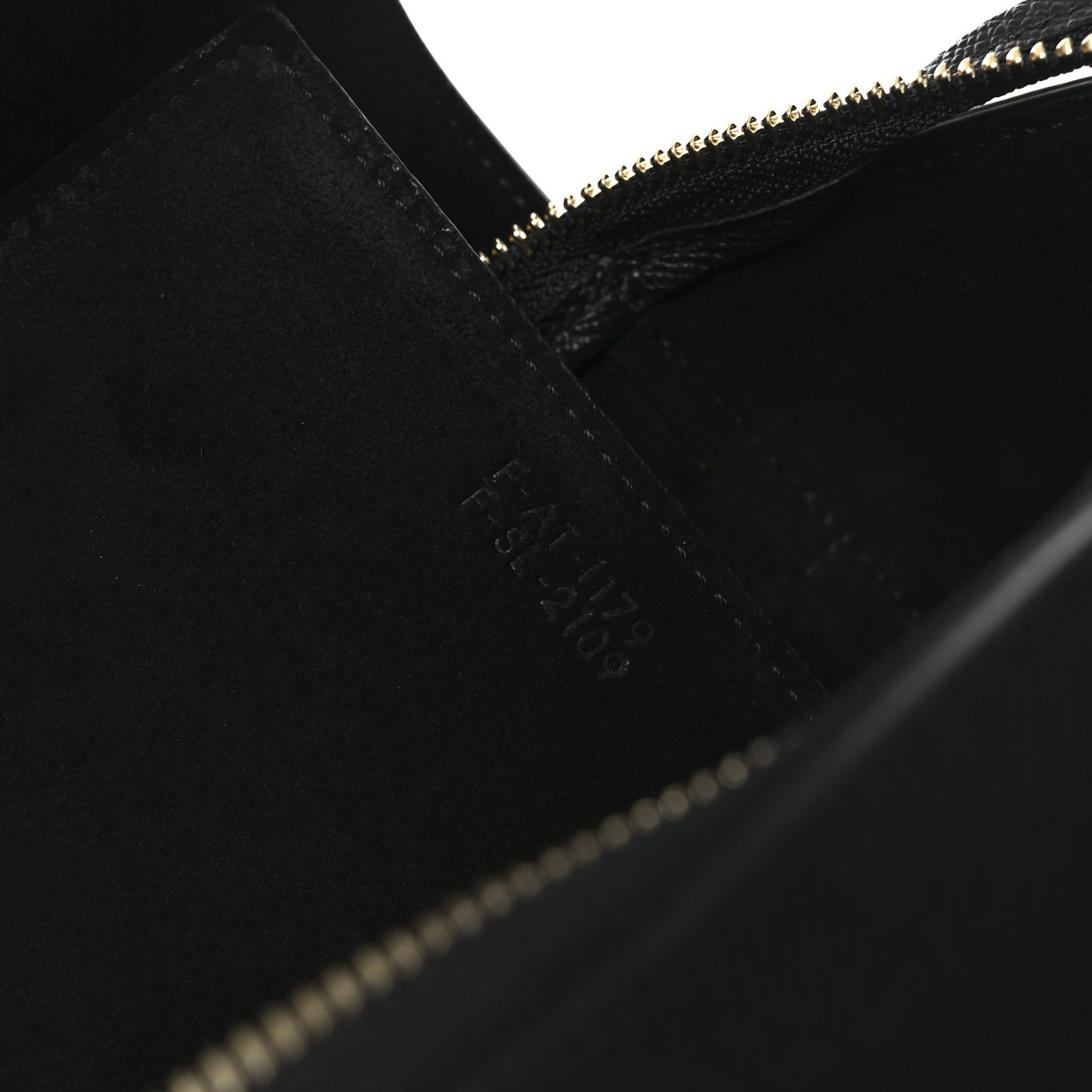 Grained Calfskin Mini Belt Bag Black