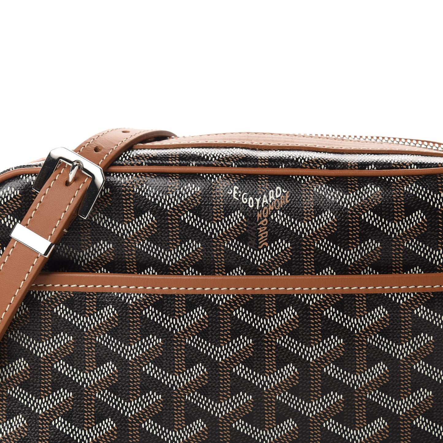Goyardine Sac Cap Vert Black Gold