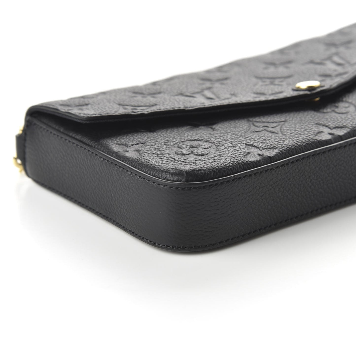 Empreinte Pochette Felicie Chain Wallet Black