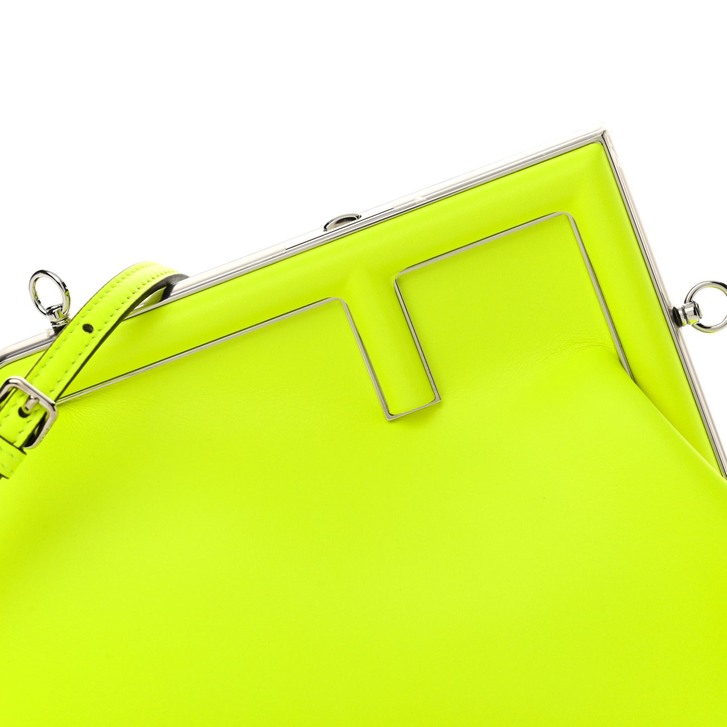 Shiny Nappa Small Fendi First Fluo