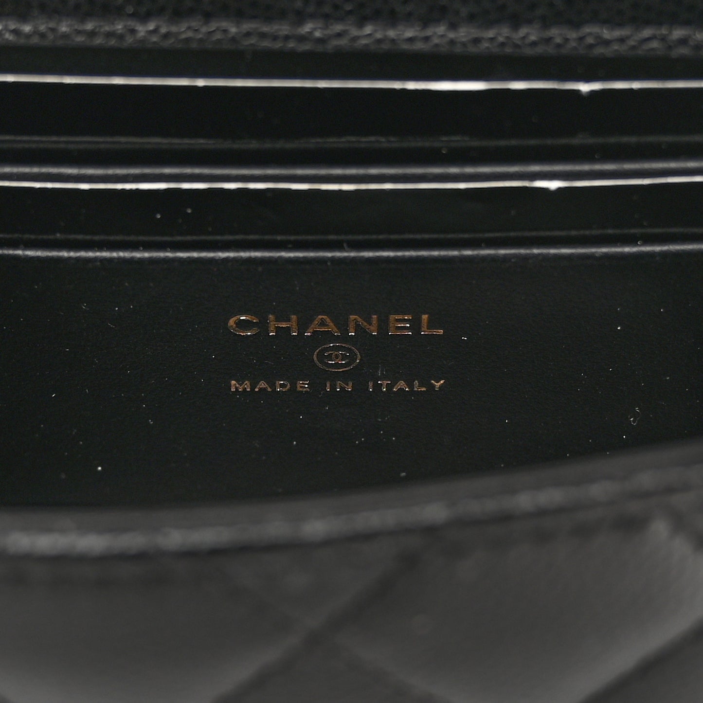 Caviar Quilted Double Chain Top Handle Flap With Chain Black