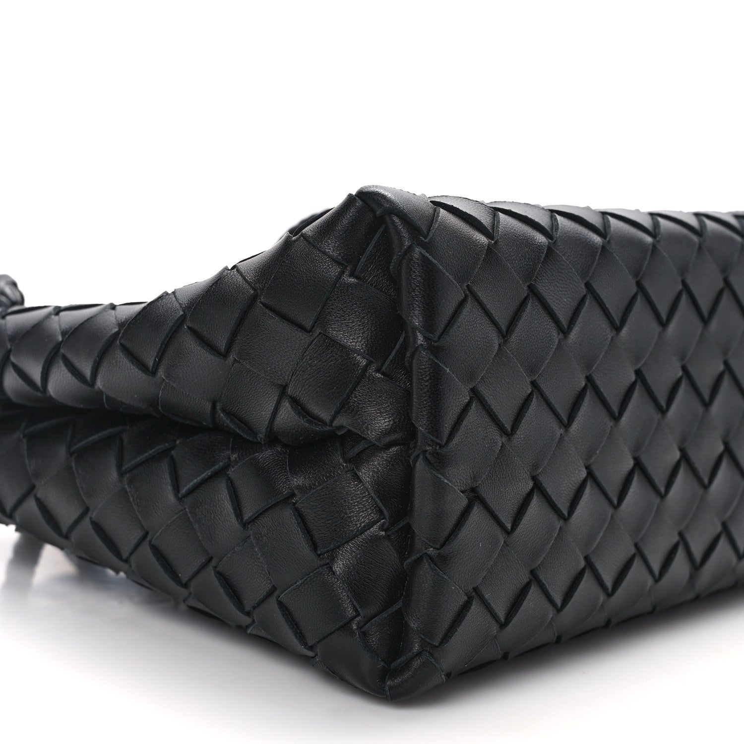 Bottega Veneta Nappa Intrecciato Small Andiamo Shoulder Bag Black 8 of 12