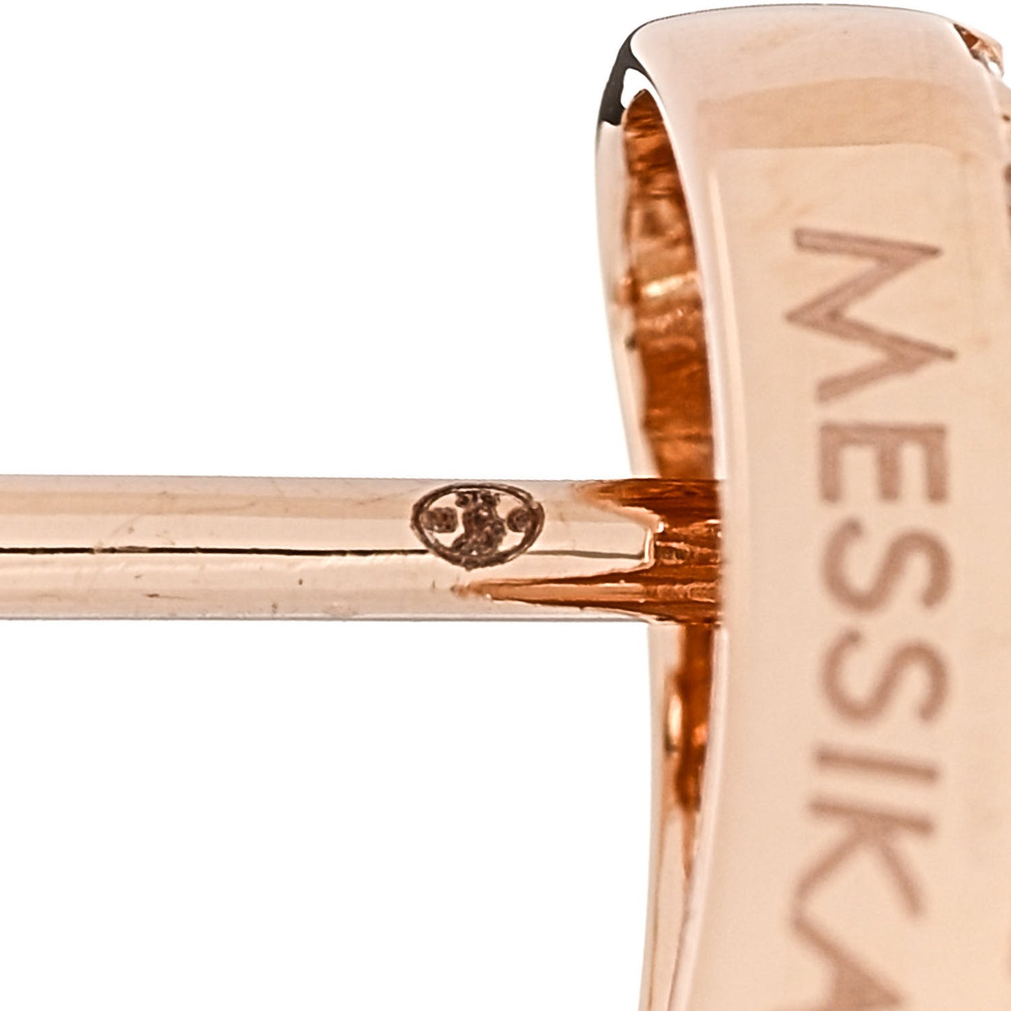 18K Rose Gold Diamond Move Uno Earrings