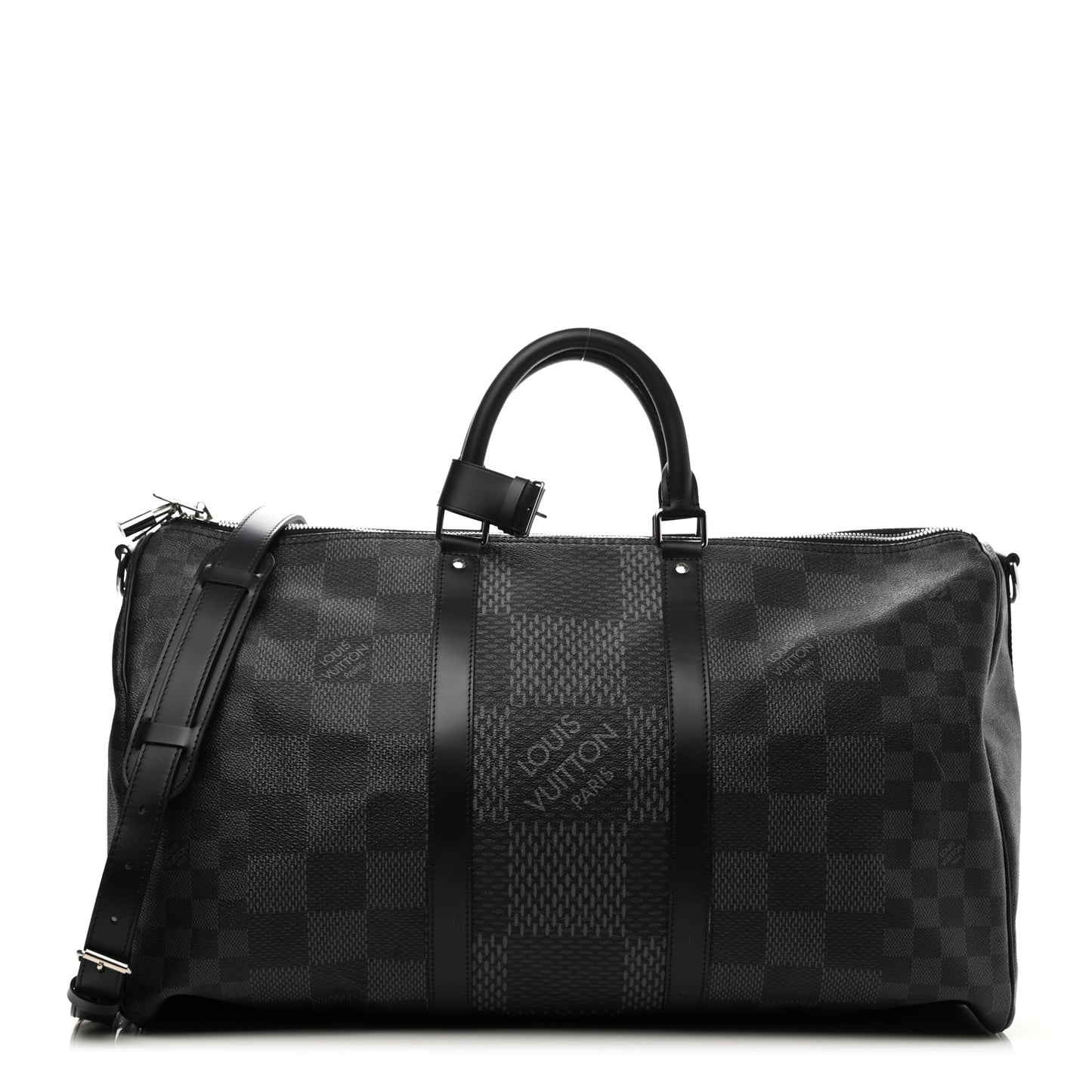 Damier Graphite 3D Keepall Bandouliere 50
