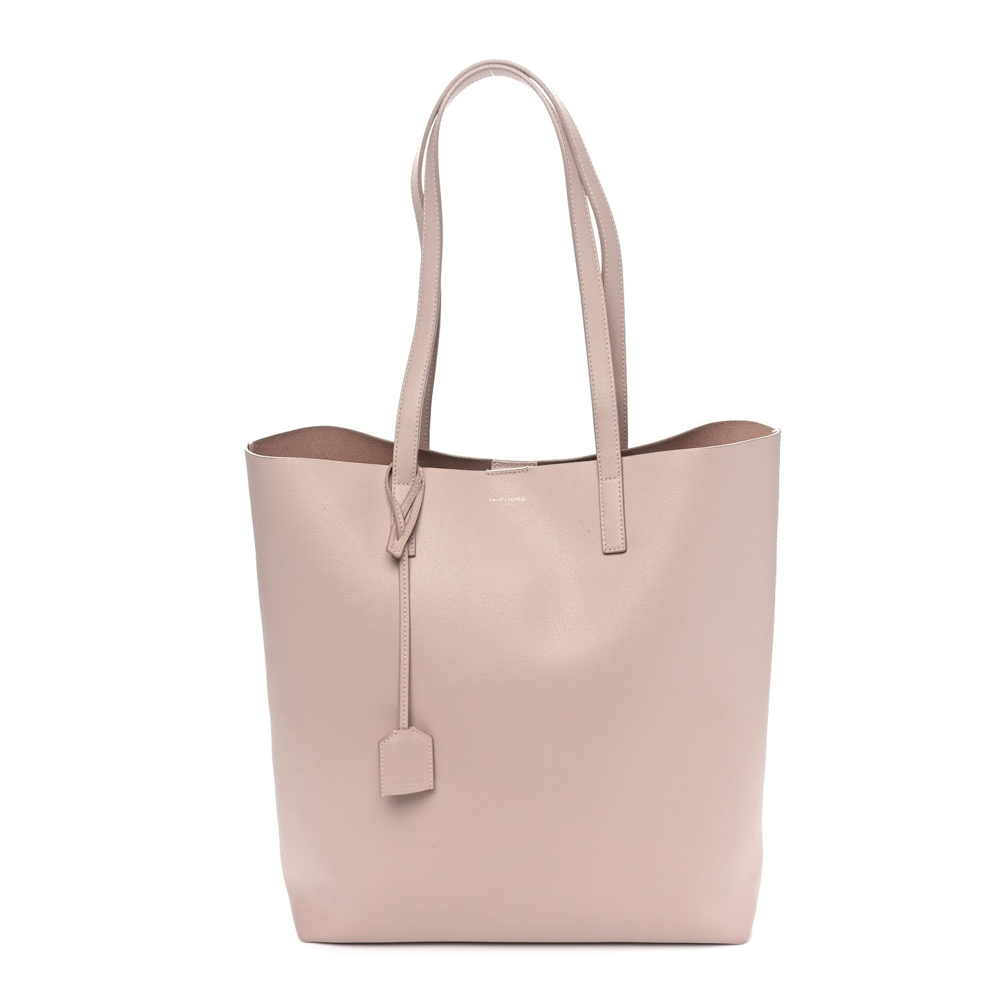 Calfskin Medium Shopping Tote Rose Antic