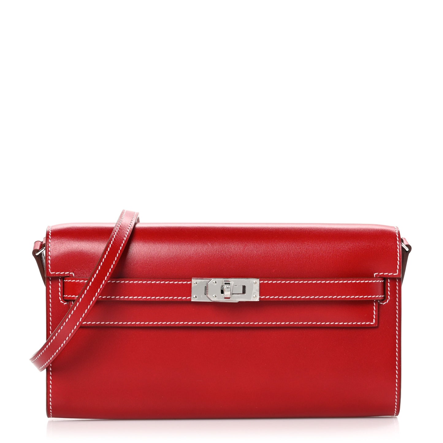Box Kelly Wallet To Go Rouge Piment