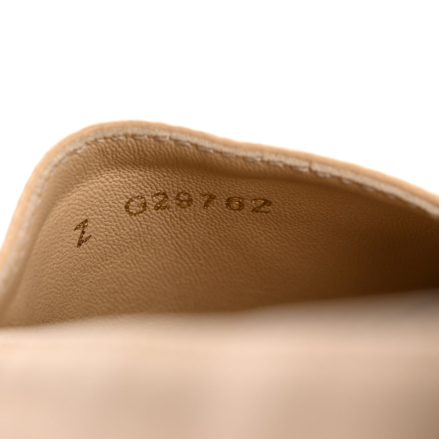 Lambskin CC Espadrilles 36 Beige Black
