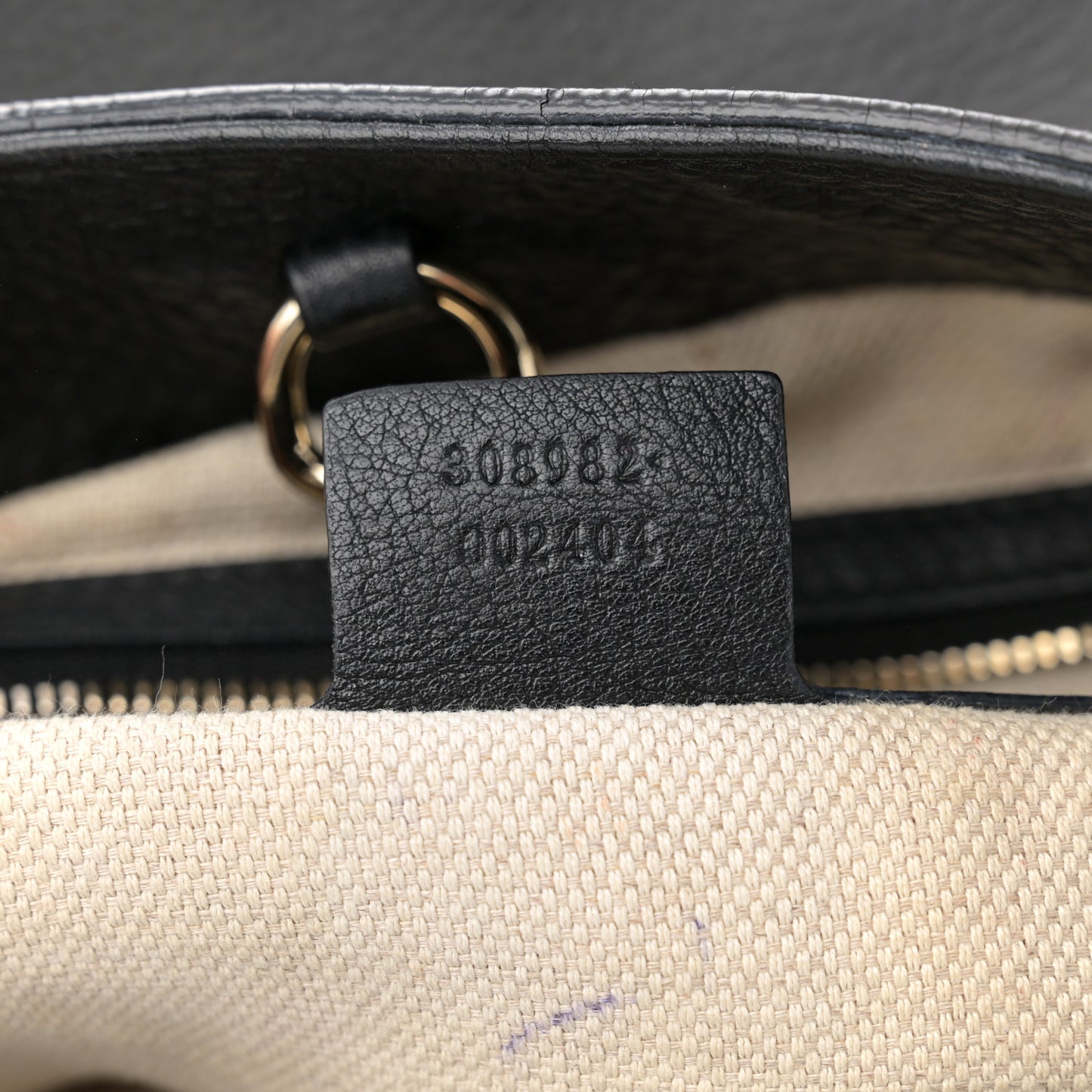 Pebbled Calfskin Medium Soho Chain Shoulder Bag Black