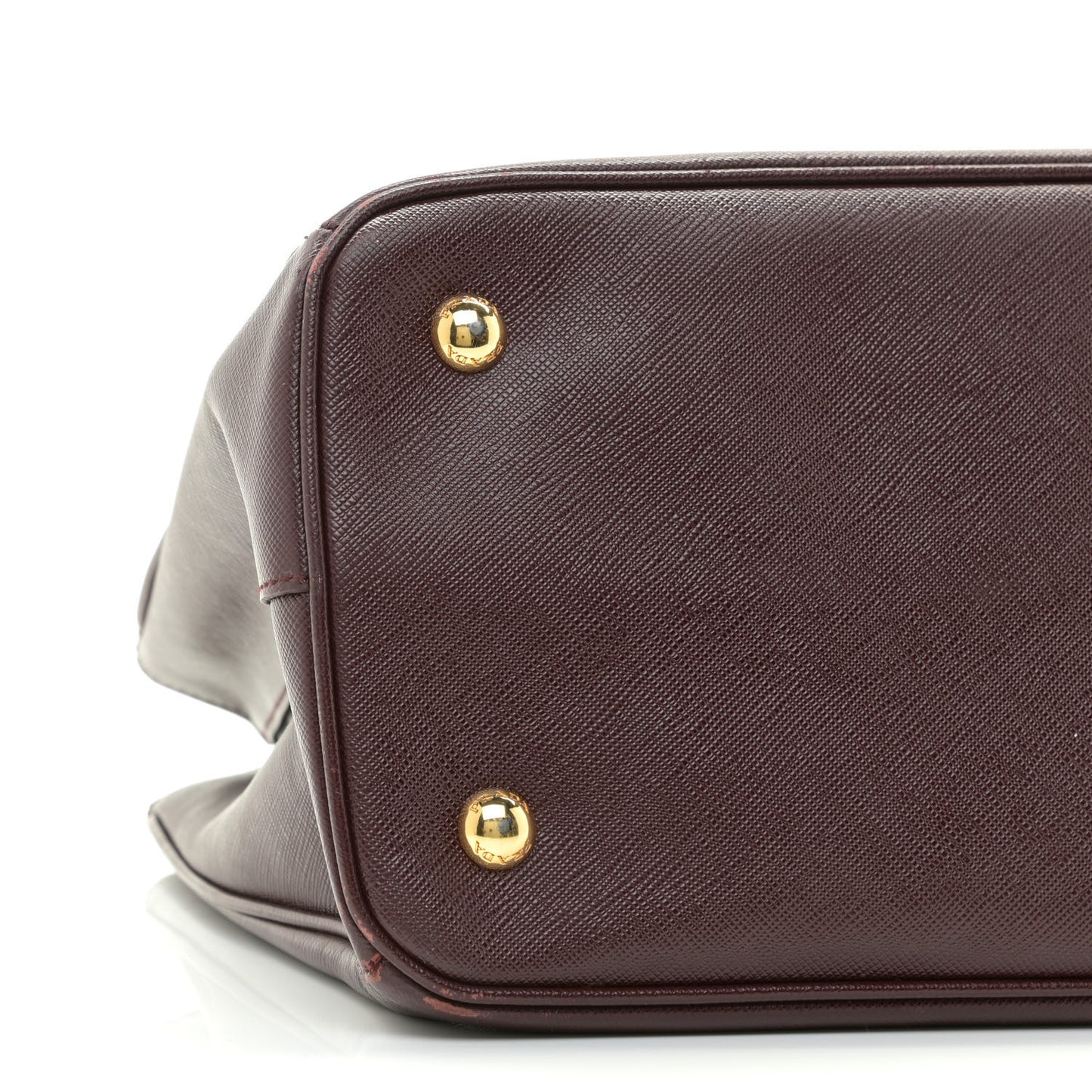 Saffiano Lux Medium Tote Bordeaux