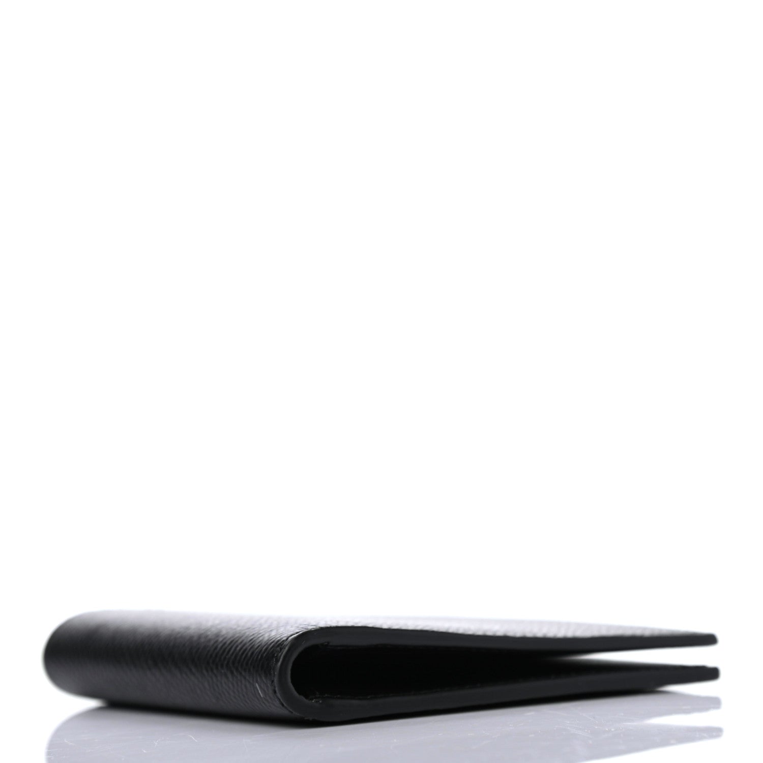 Celine Grained Calfskin Bi-Fold Wallet Black 3 of 4