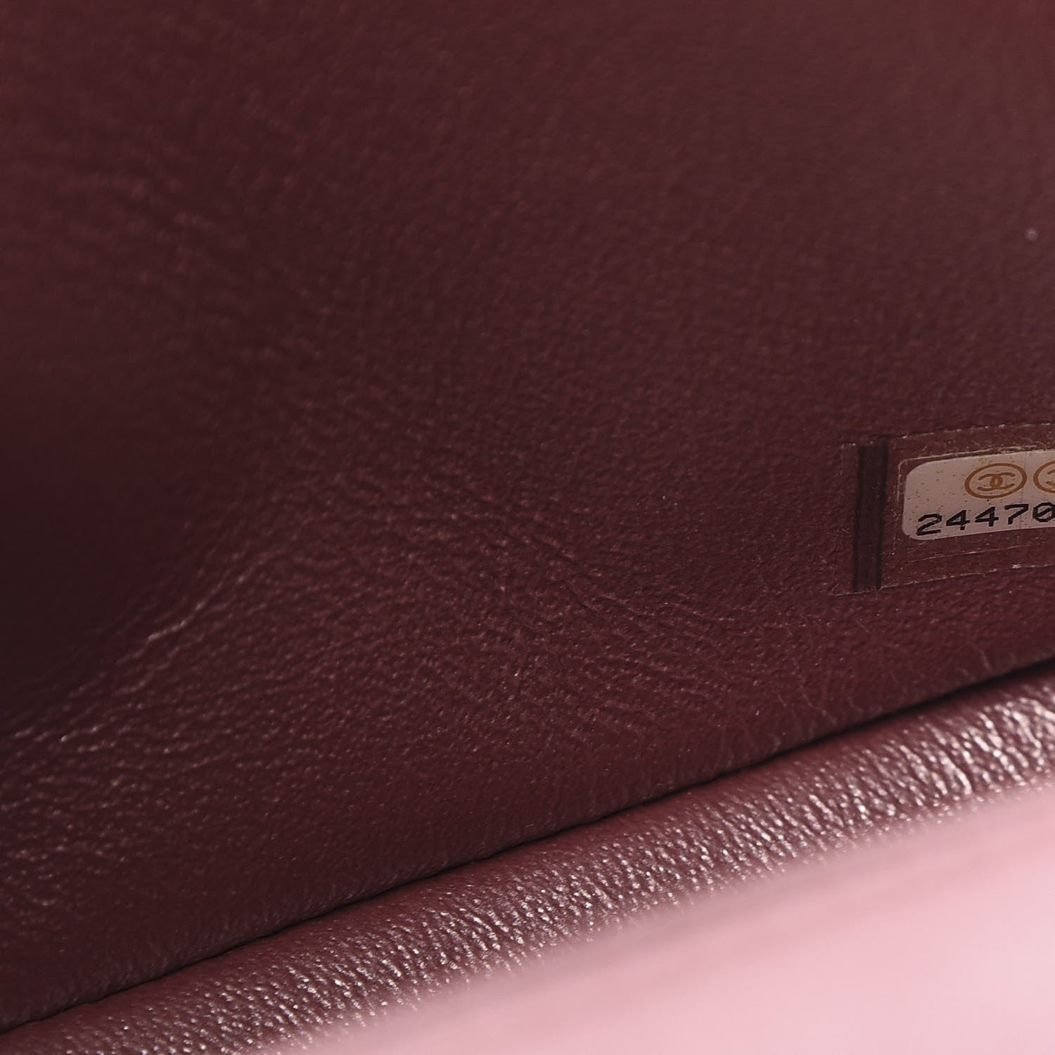 Chanel Metallic Lambskin Quilted Mini Rectangular Flap Pink 7 of 11