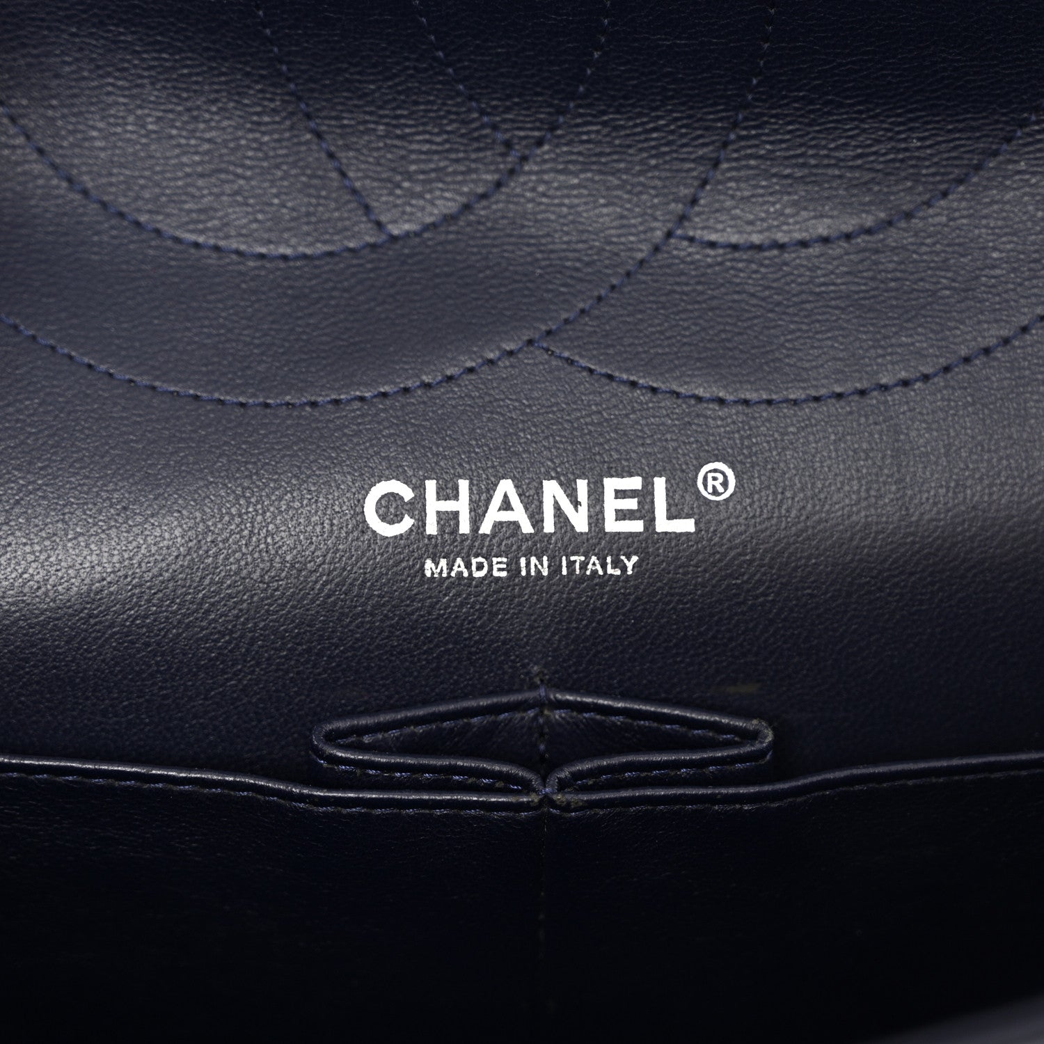 Chanel Aged Calfskin Quilted 2.55 Reissue 227 Flap Navy 6 of 10