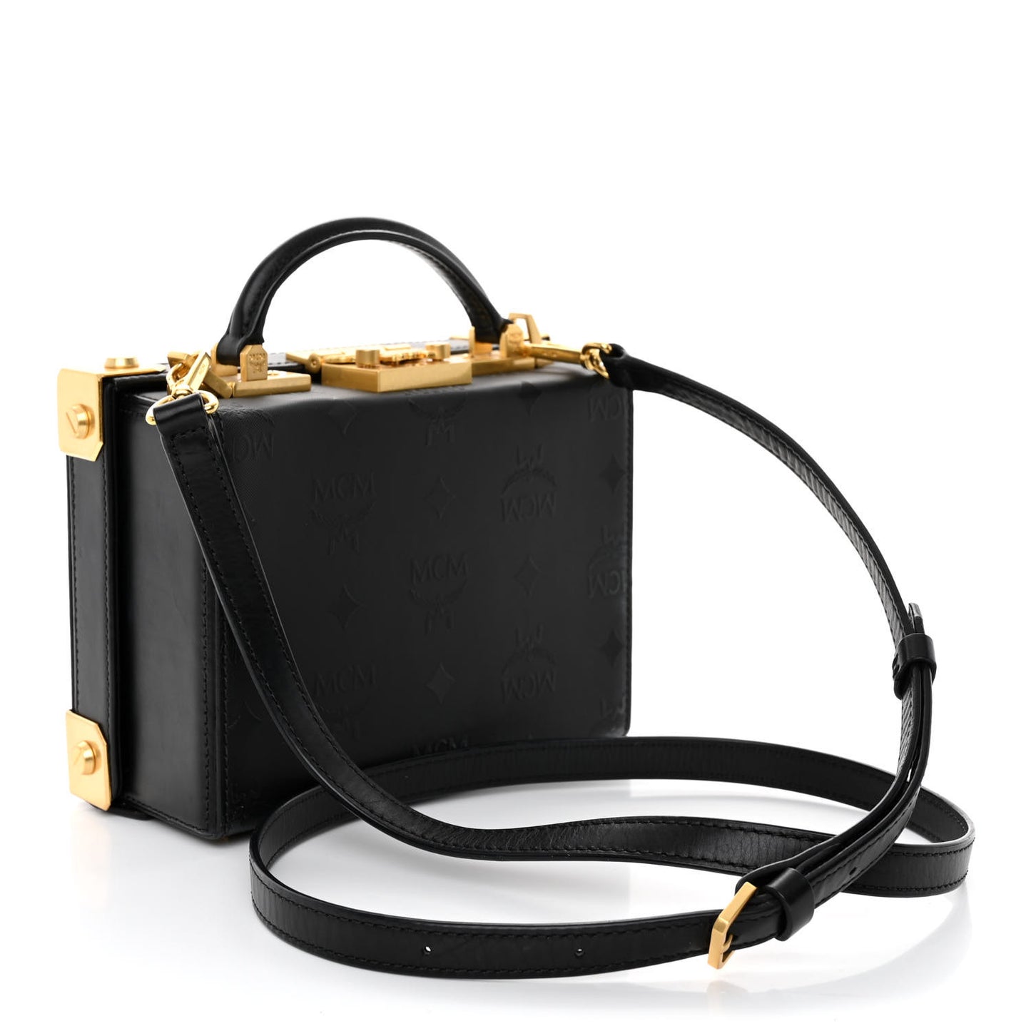 Odeon Calfskin Small Berlin Crossbody Black