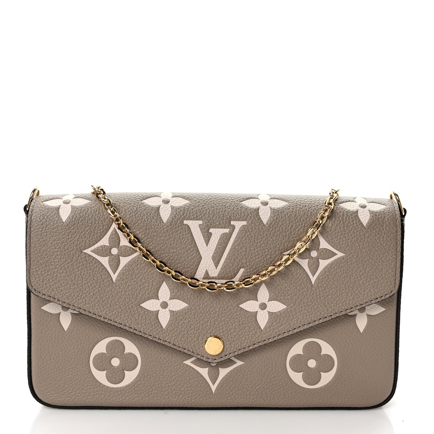Empreinte Monogram Giant Felicie Pochette Tourterelle Creme