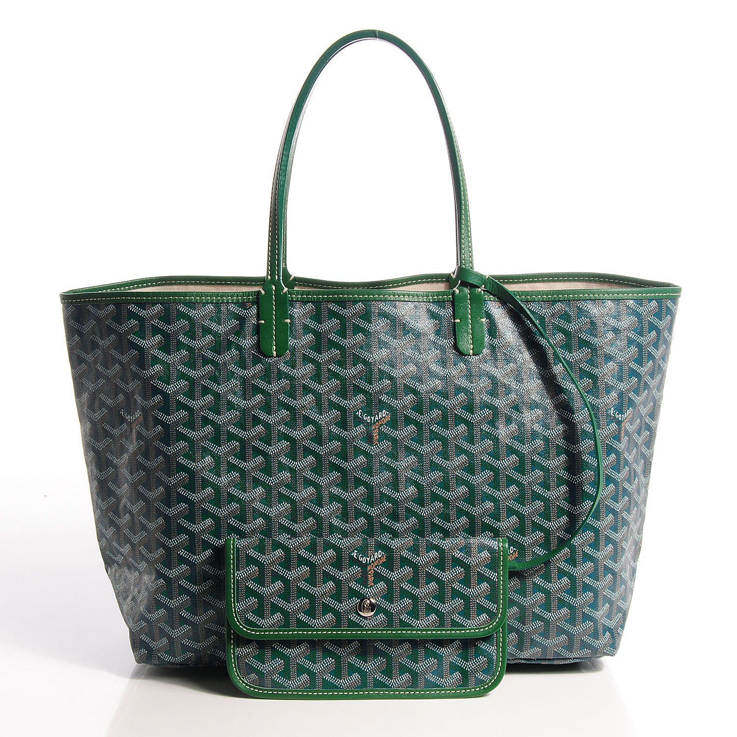 Goyard Goyardine Saint Louis PM Green 3 of 9