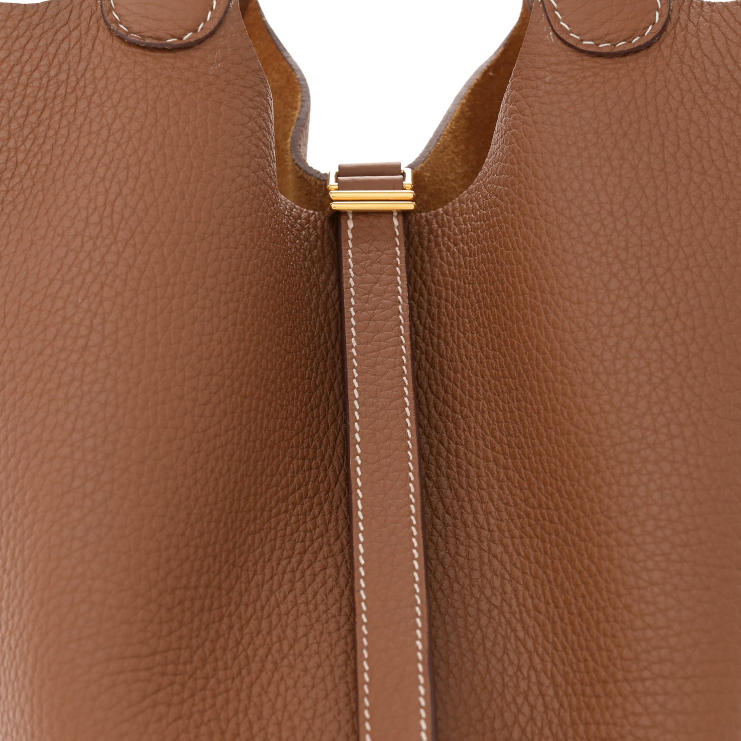Taurillon Clemence Picotin Lock 22 MM Gold