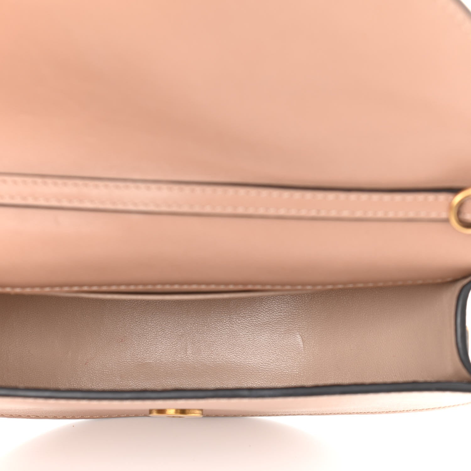 Chloe Calfskin Small Nile Bracelet Minaudiere Bag Biscotti Beige 5 of 12