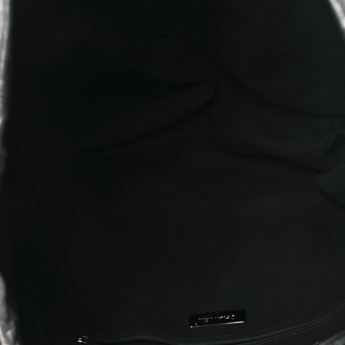 Calfskin Crocodile Embossed Large Cocodile Shopping Tote Silver
