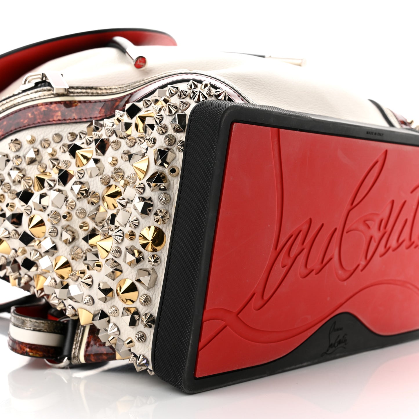 Calfskin Spiked Explorafunk Backpack
