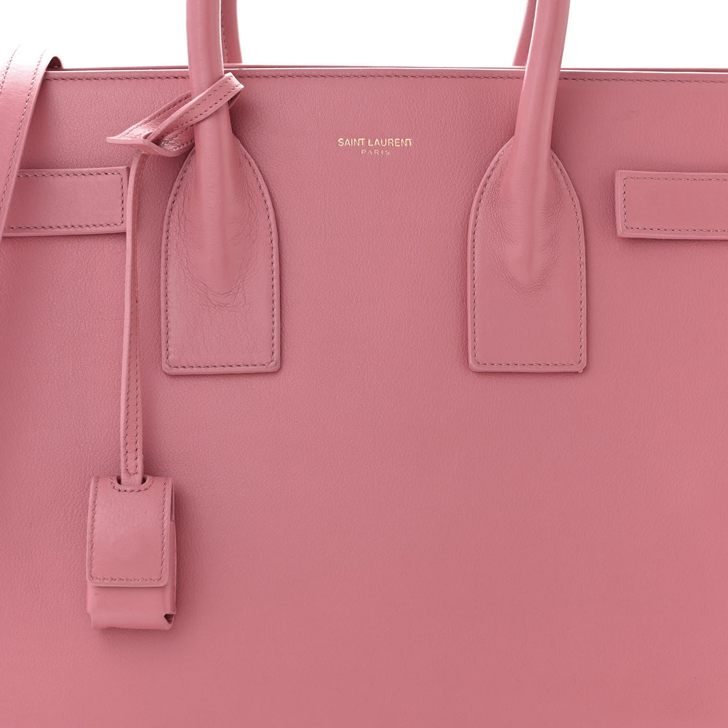 Saint Laurent Calfskin Small Sac De Jour Dark Rose 8 of 12