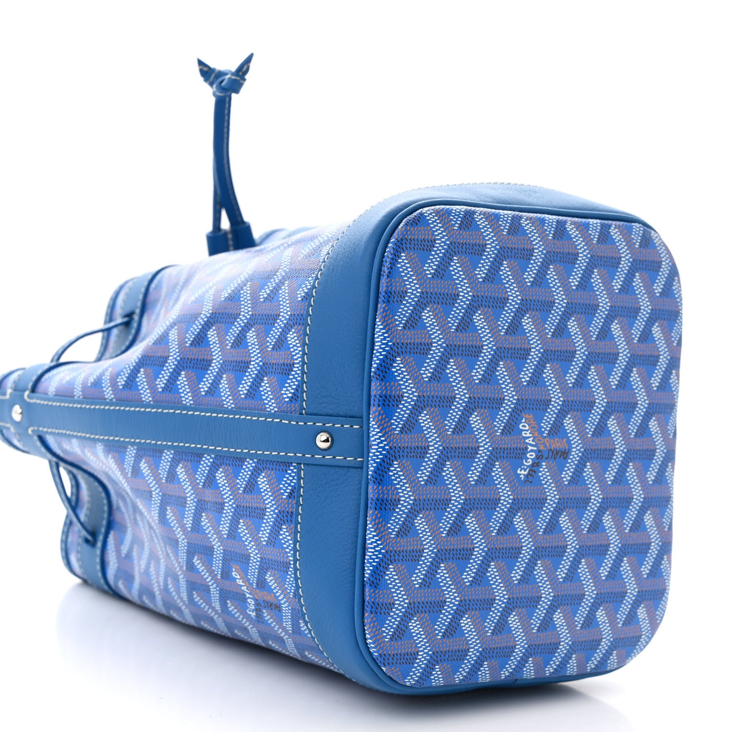 Goyard Goyardine Petit Flot Bucket Bag PM Sky Morning 8 of 9