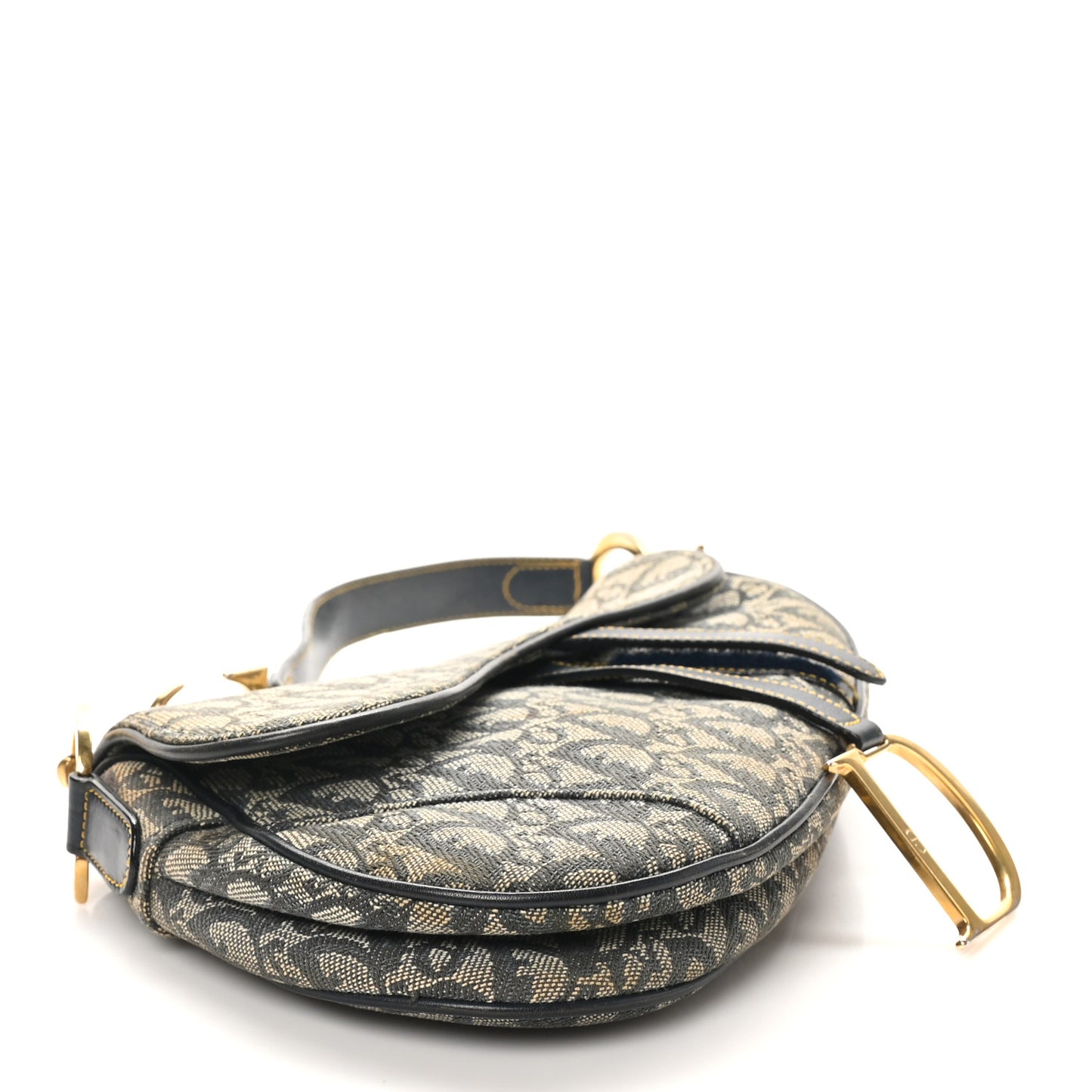 Monogram Saddle Bag Blue