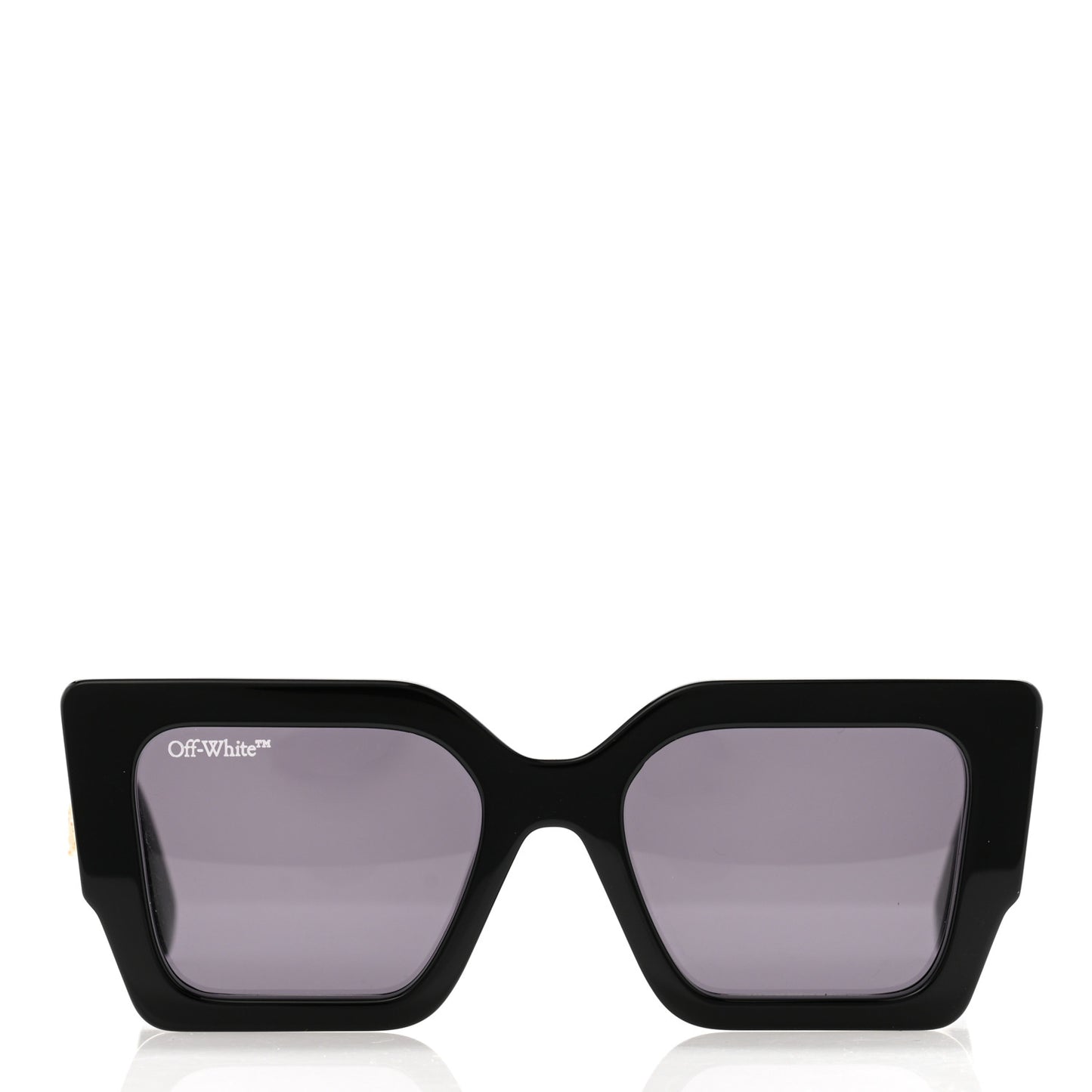 Acetate Square The Sun Sunglasses Black