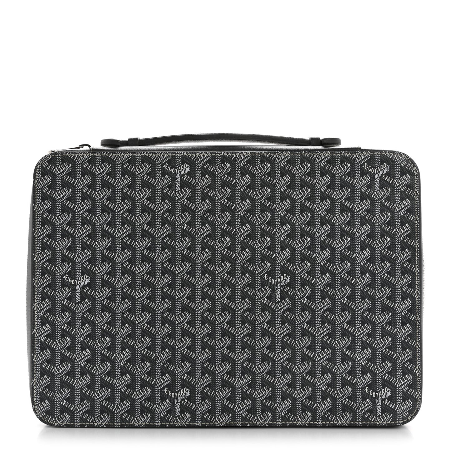 Goyardine Universal Companion Portfolio Grey