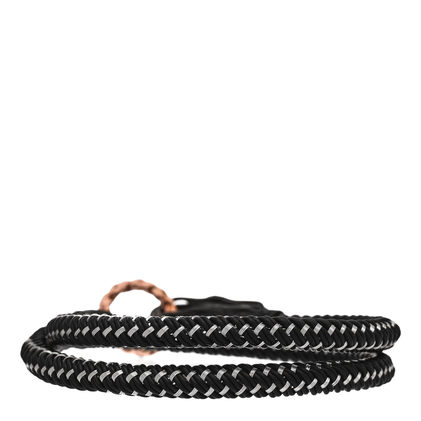 Sterling Silver Bronze Leather Naga Dragon Cord Bracelet