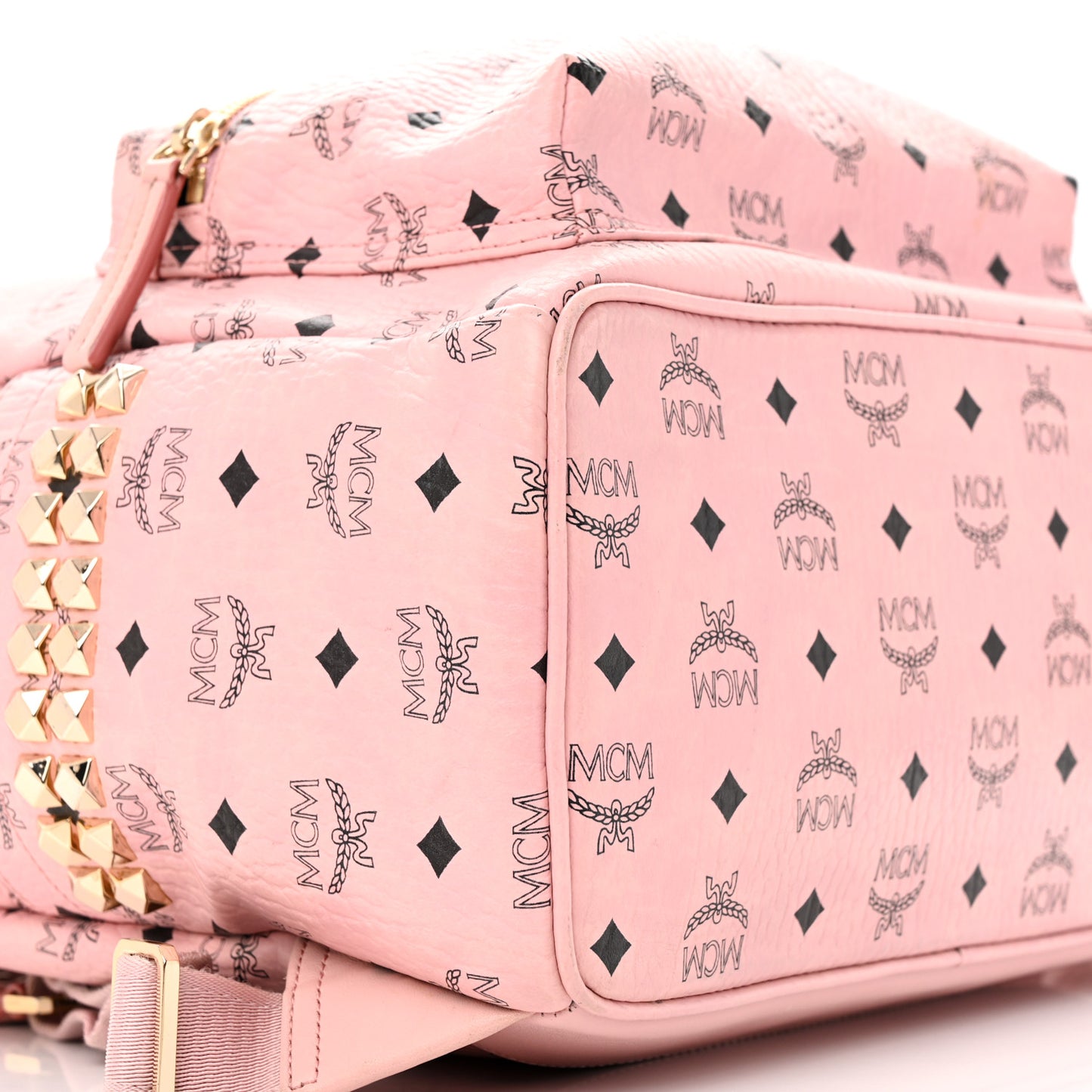 Visetos Medium Side Studs Stark Backpack Soft Pink