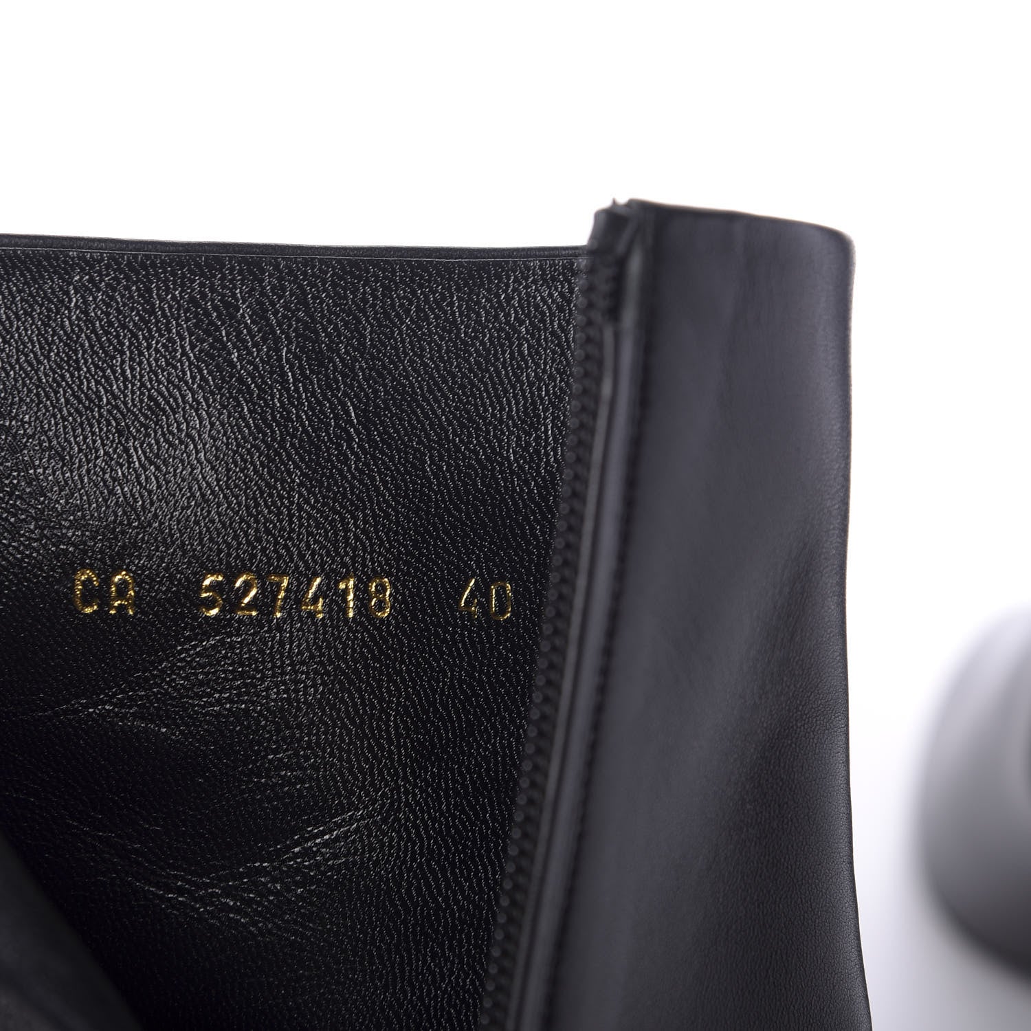 Saint Laurent Nappa Vendome Loulou Ankle Zip Boot 40 Black 8 of 9