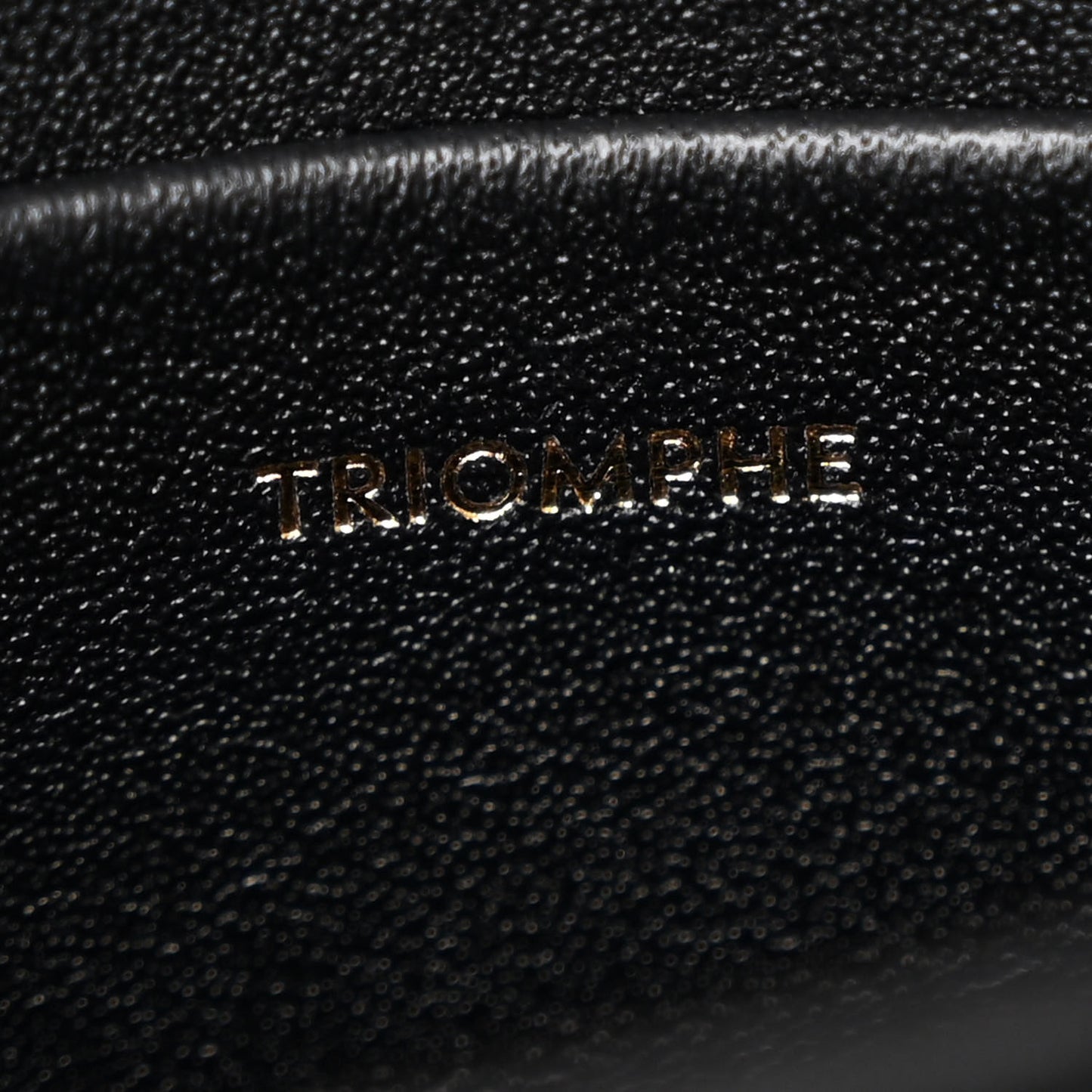 Shiny Calfskin Teen Triomphe Black