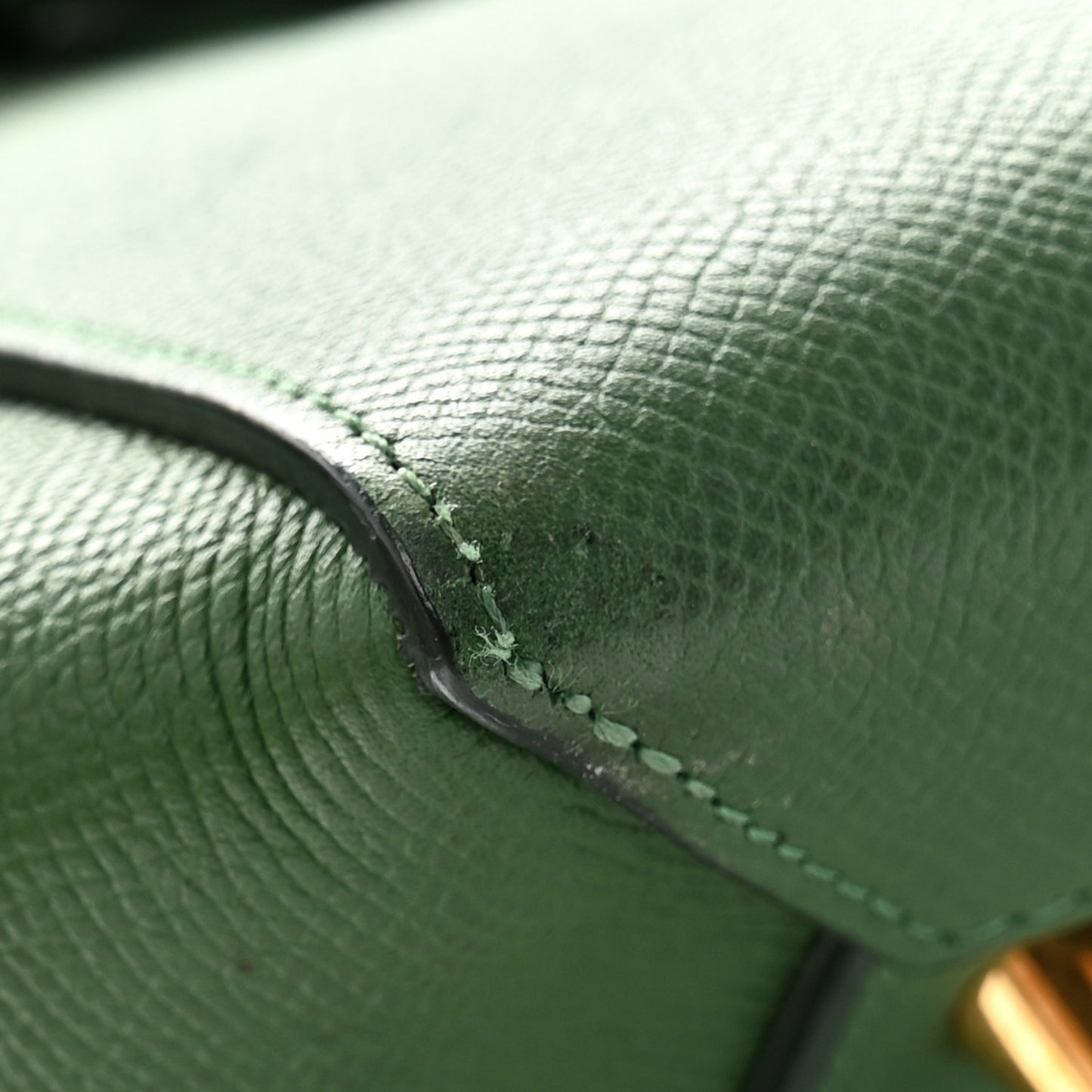 Grained Calfskin Mini Belt Bag Mint