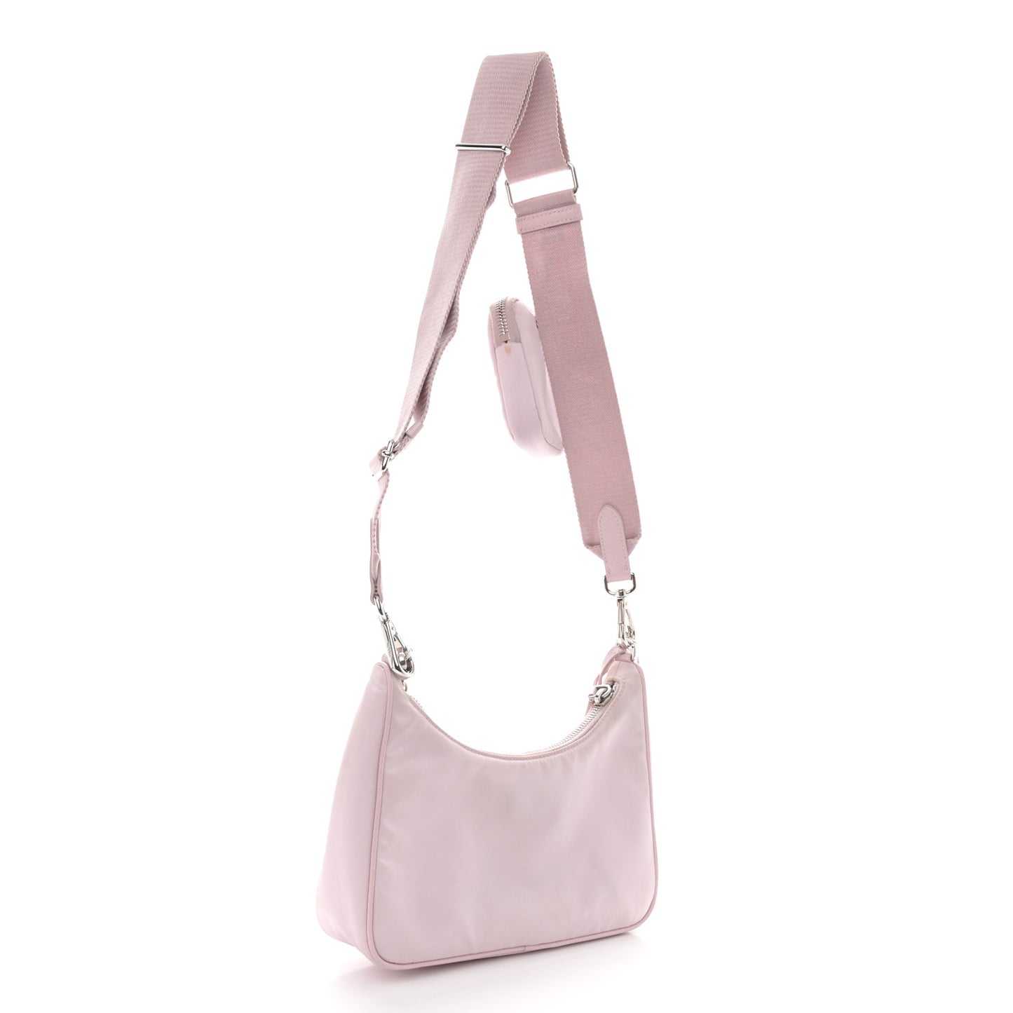 Nylon Re-Edition 2005 Shoulder Bag Alabastro