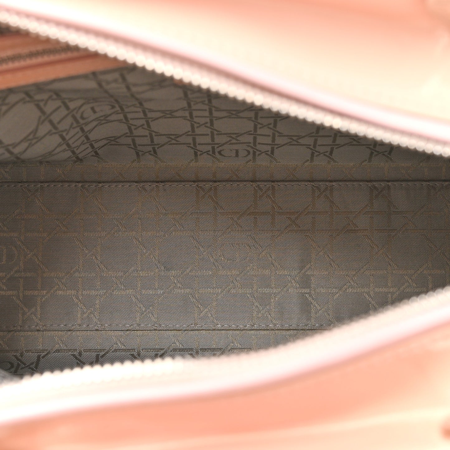 Patent Cannage Large Lady Dior Light Pink
