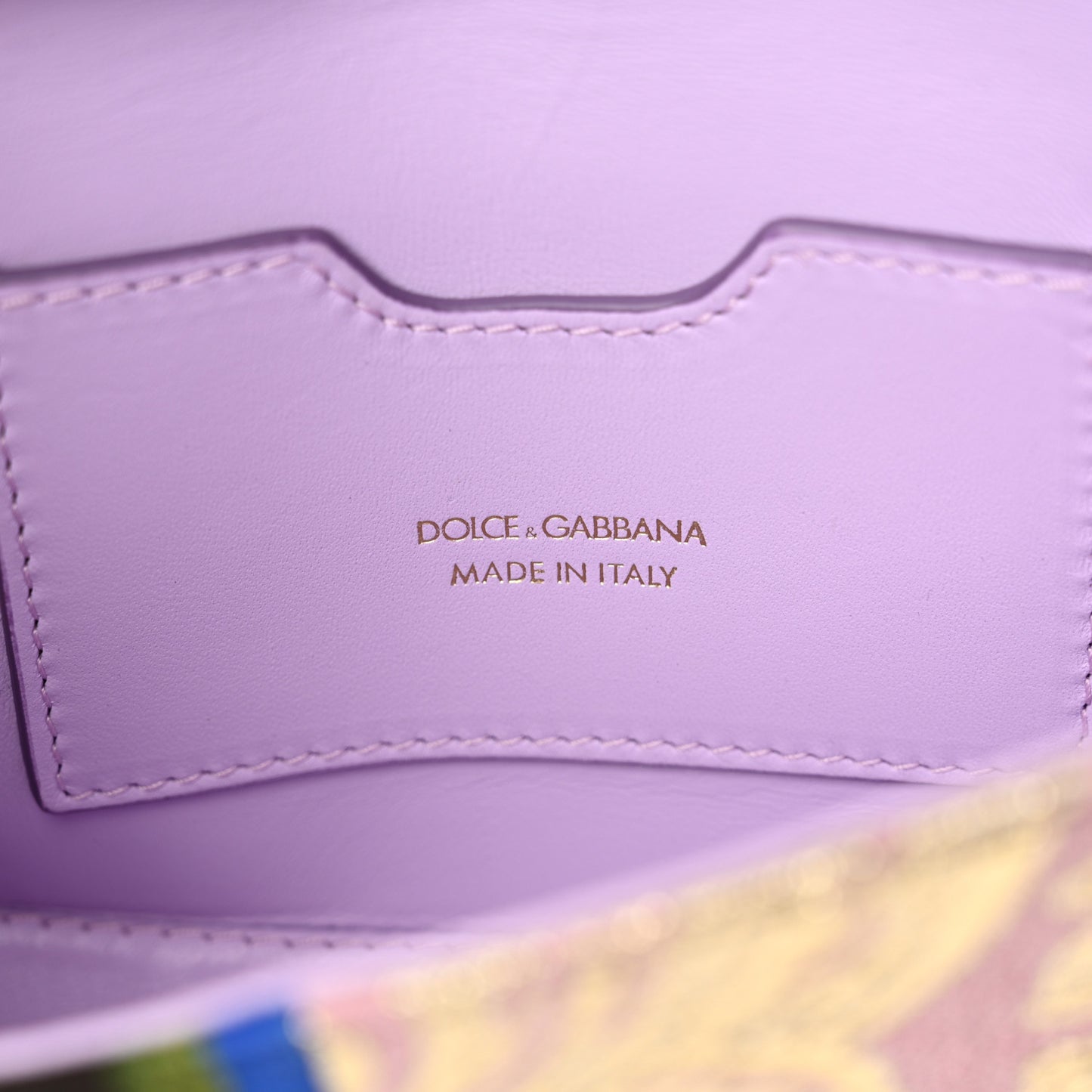DOLCE GABBANA Patchwork Snakeskin Brocade DG Girls Shoulder Bag Multicolor