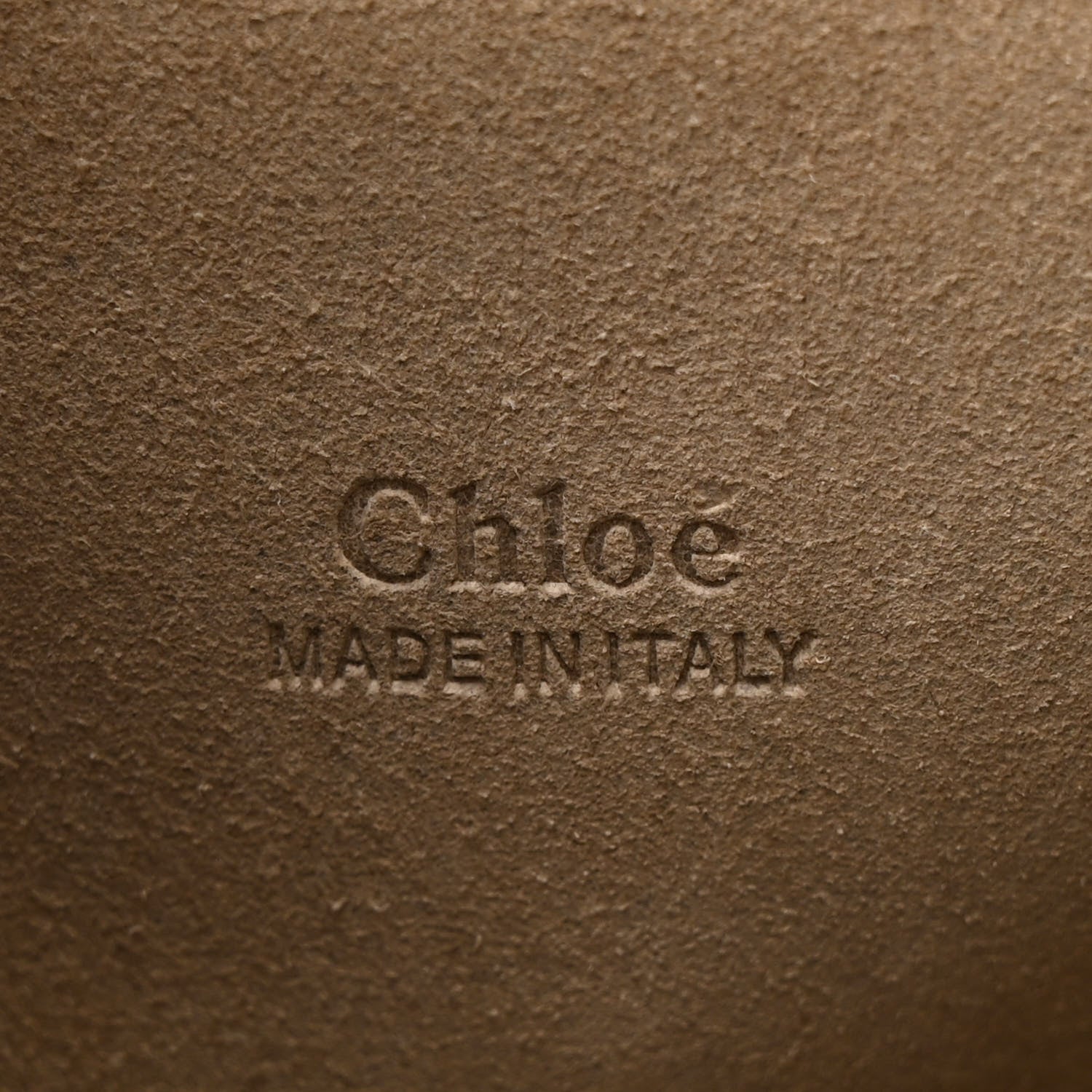 Chloe Calfskin Suede Medium Faye Shoulder Bag Motty Grey 7 of 12