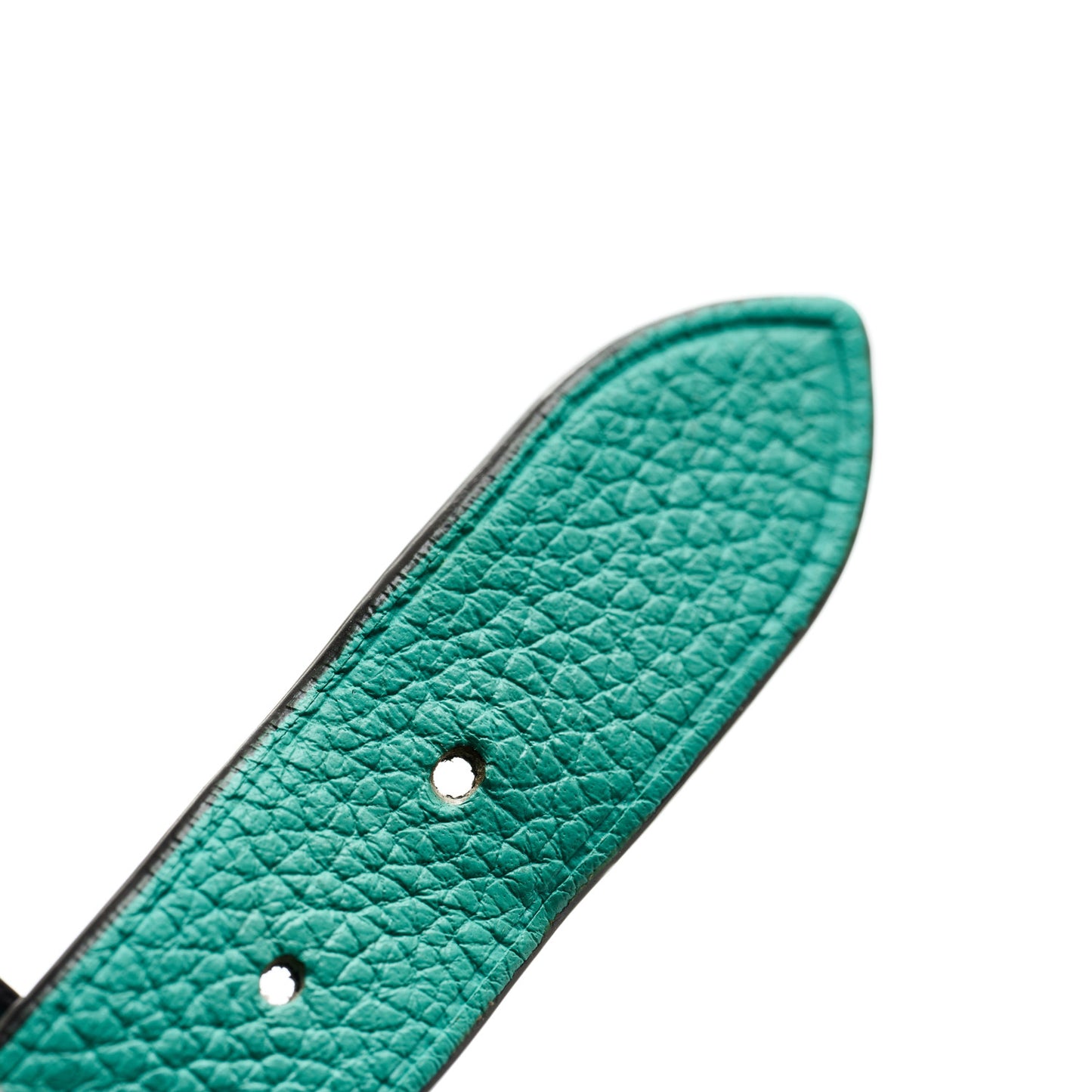 Sterling Silver Leather Return to Tiffany Single Wrap Bracelet Blue