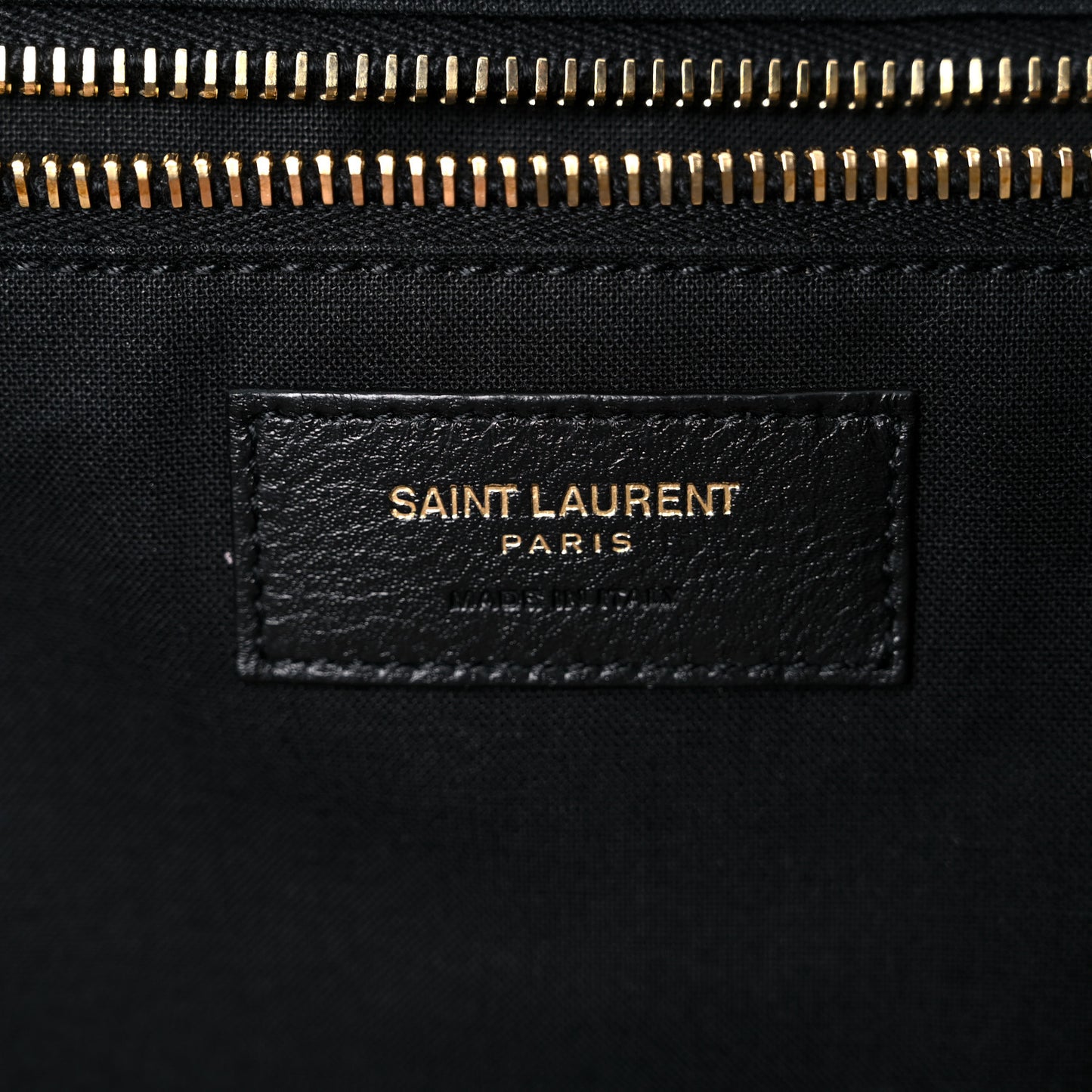 Linen Calfskin Rive Gauche Tote Natural