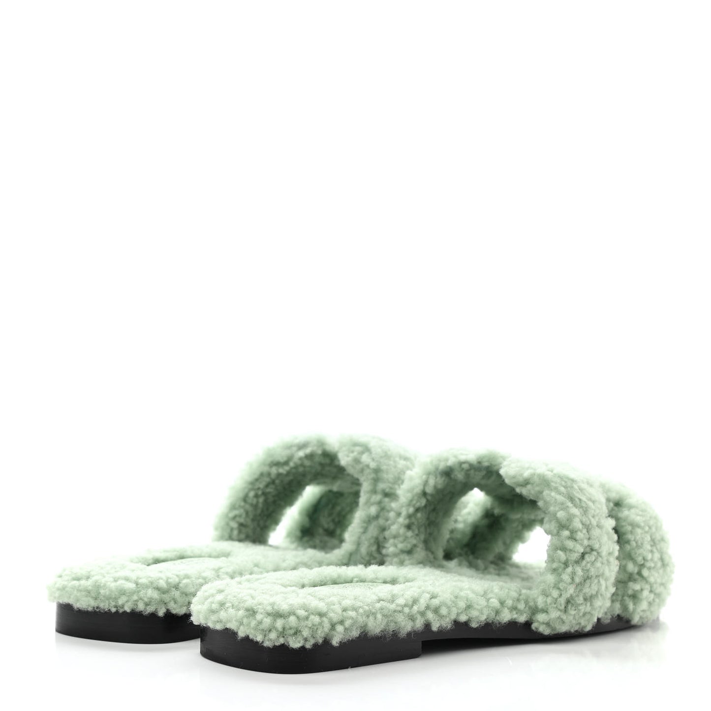Woolskin Oran Sandals 35.5 Vert D'Eau